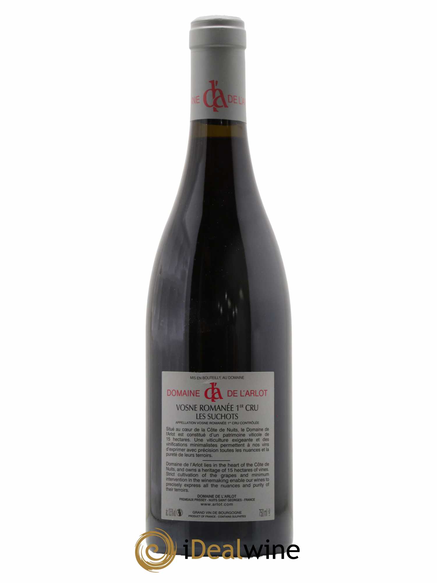 Vosne-Romanée 1er Cru Les Suchots Domaine de l'Arlot 2017 - Lot de 1 bouteille - 1