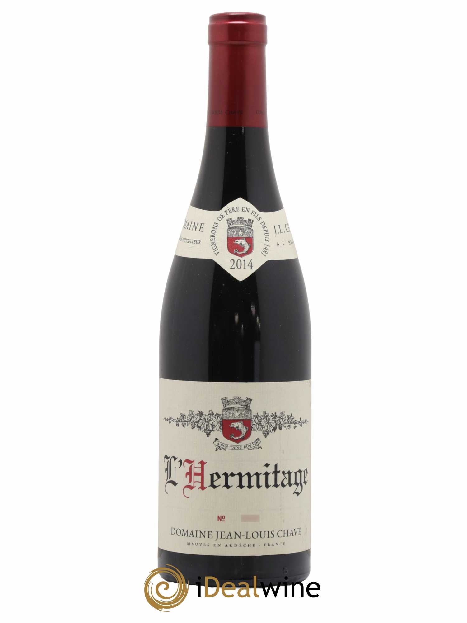 Hermitage Jean-Louis Chave 2014 - Lot de 1 bouteille - 0