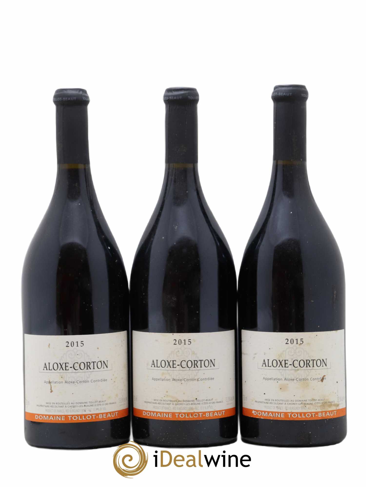 Aloxe-Corton Tollot Beaut (Domaine) 2015 - Lot de 3 bouteilles - 0