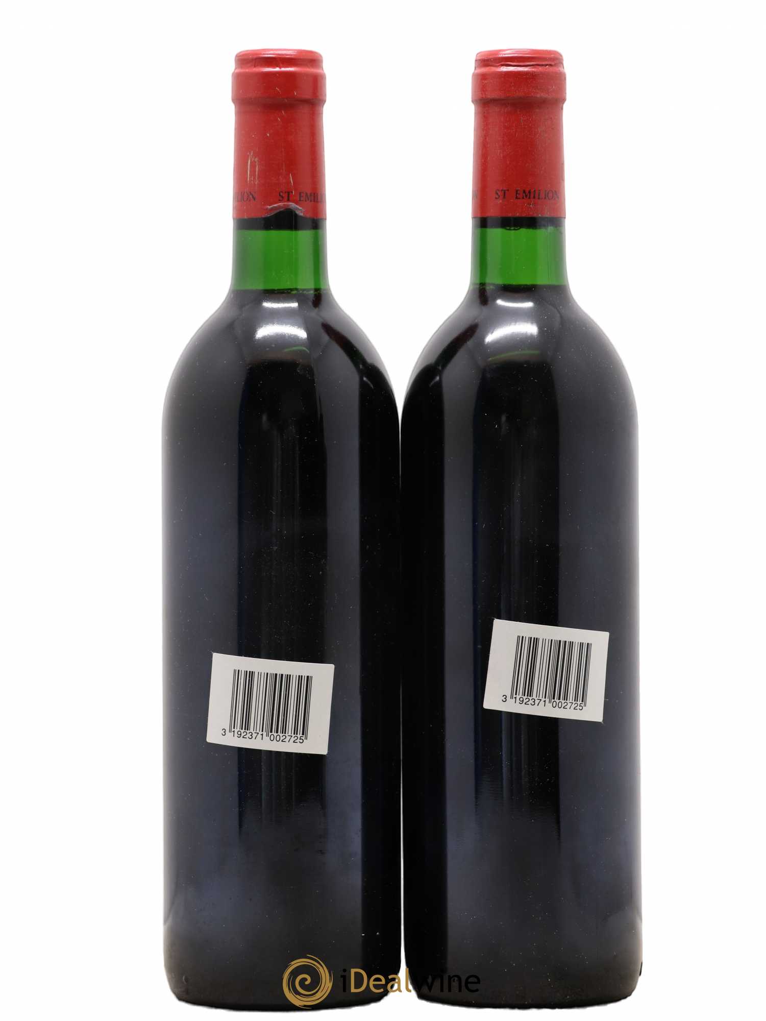 Château Angélus 1er Grand Cru Classé A 1989 - Lot de 2 bouteilles - 1