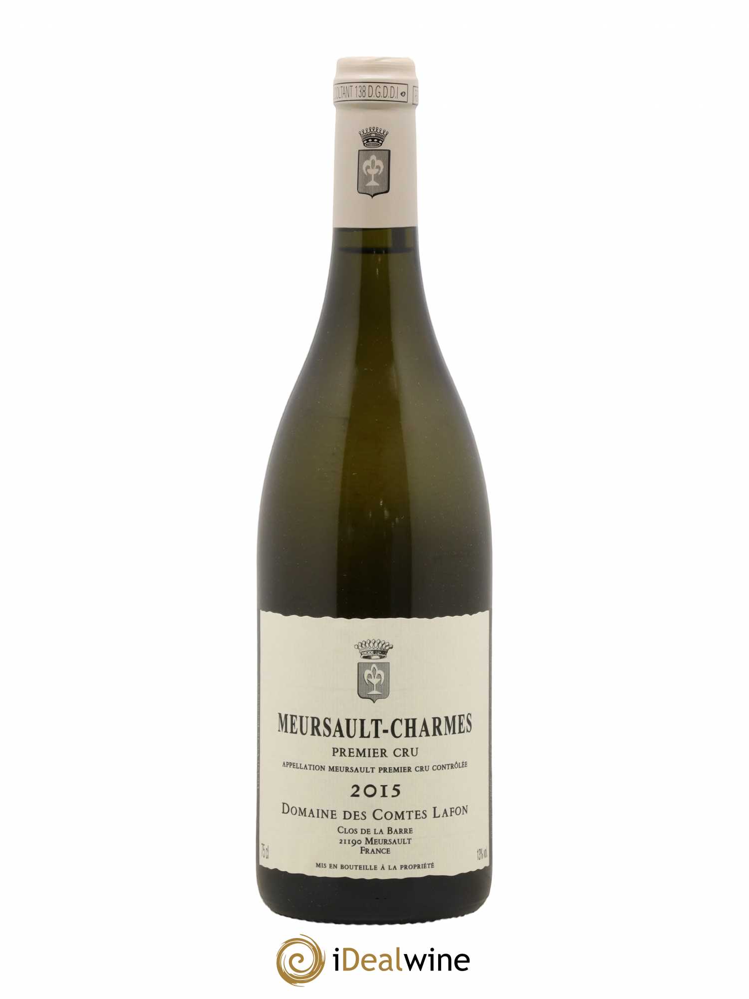 Meursault 1er Cru Charmes Comtes Lafon (Domaine des) 2015 - Lot de 1 bouteille - 0