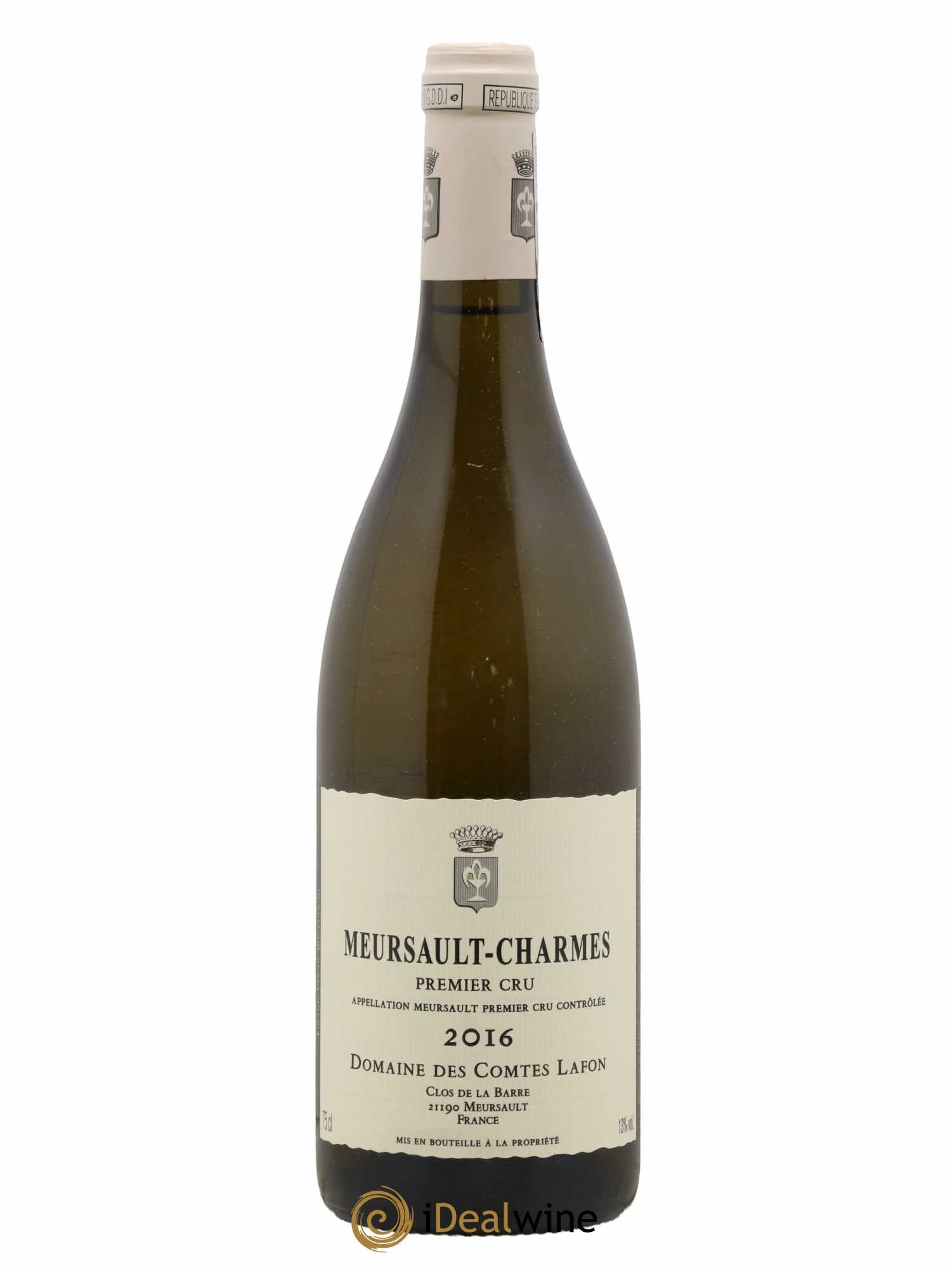 Meursault 1er Cru Charmes Comtes Lafon (Domaine des) 2016 - Lot de 1 bouteille - 0