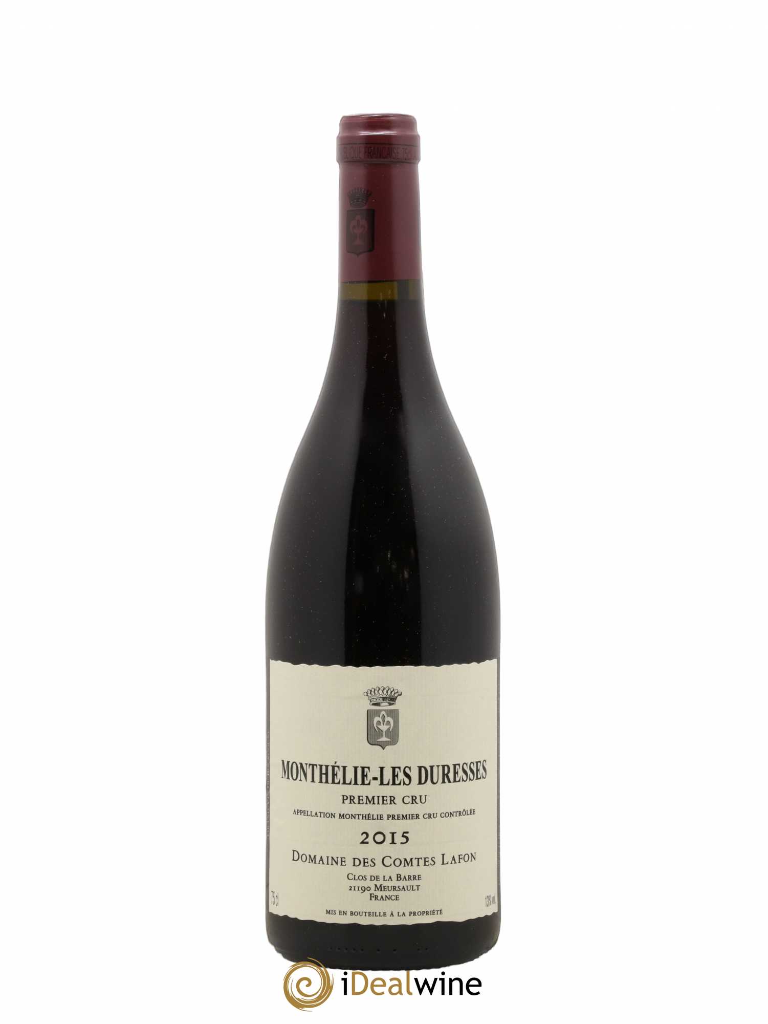 Monthélie 1er Cru Les Duresses Comtes Lafon (Domaine des) 2015 - Lot de 1 bouteille - 0