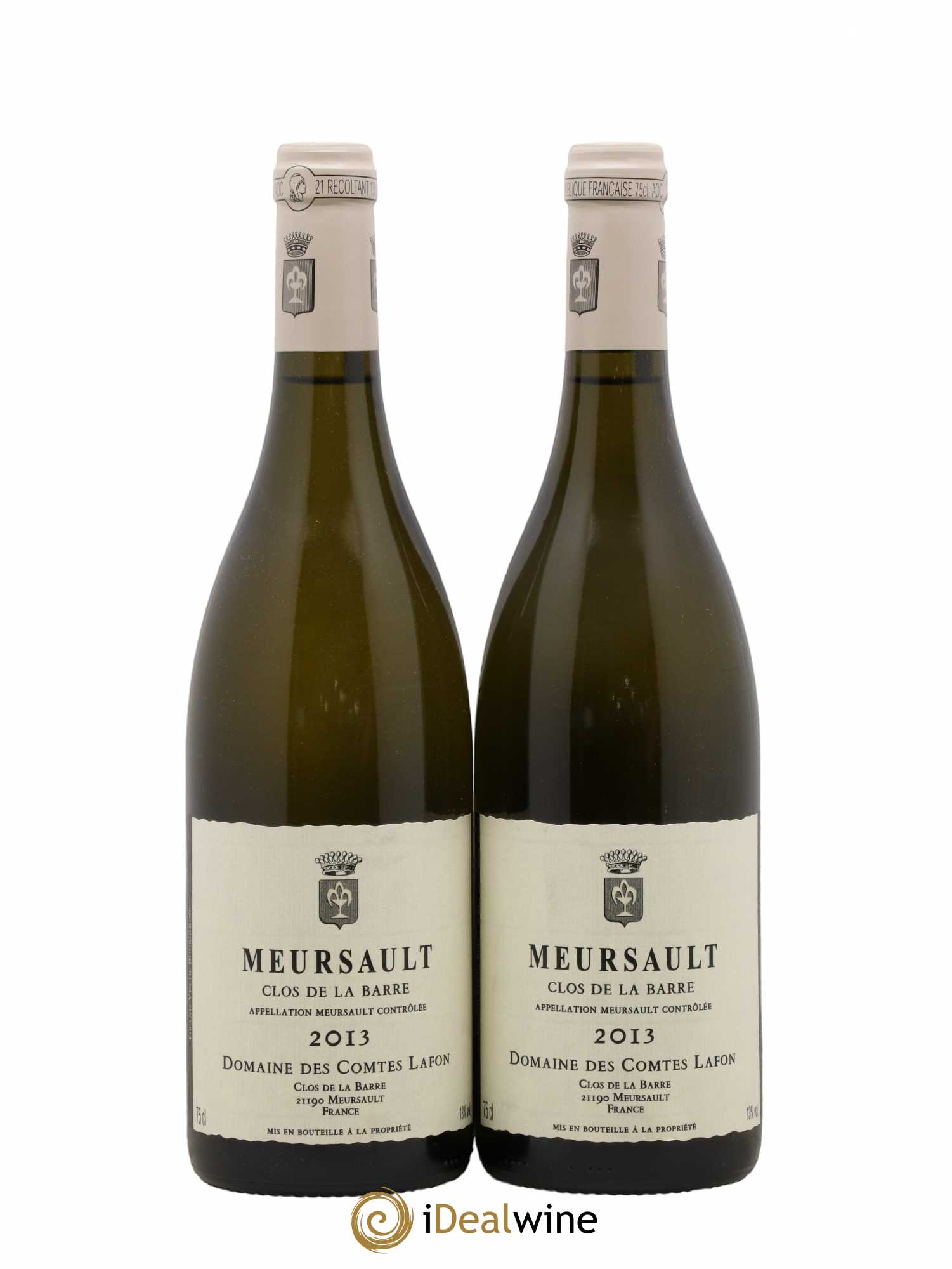 Meursault Clos de la Barre Comtes Lafon (Domaine des) 2013 - Lot de 2 bouteilles - 0