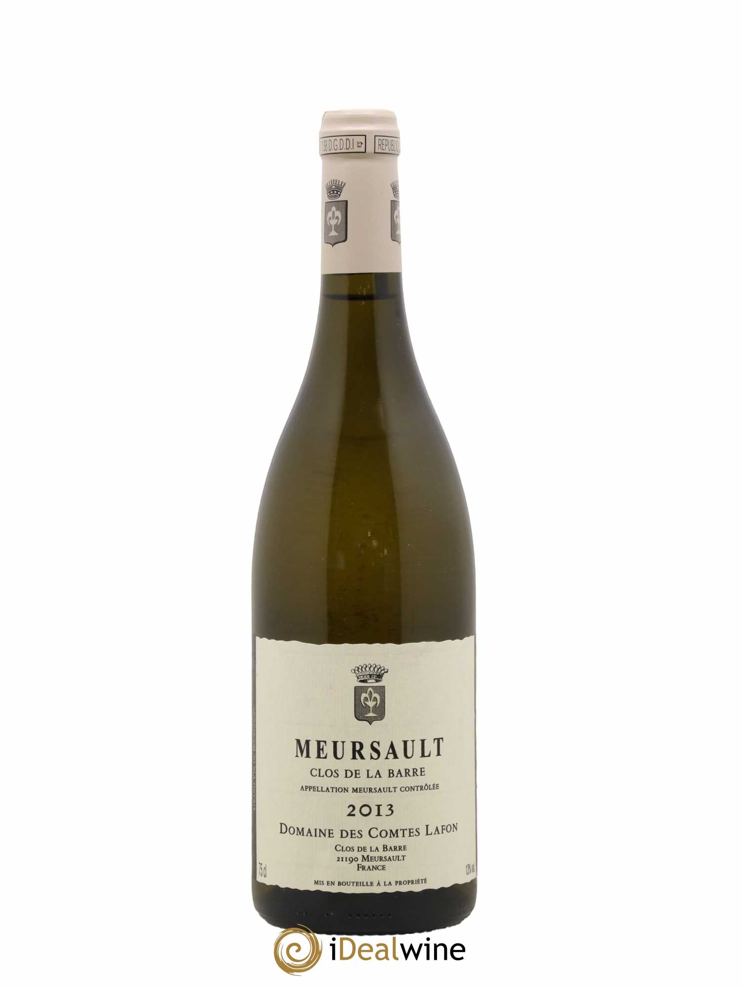 Meursault Clos de la Barre Comtes Lafon (Domaine des) 2013 - Lot de 1 bouteille - 0