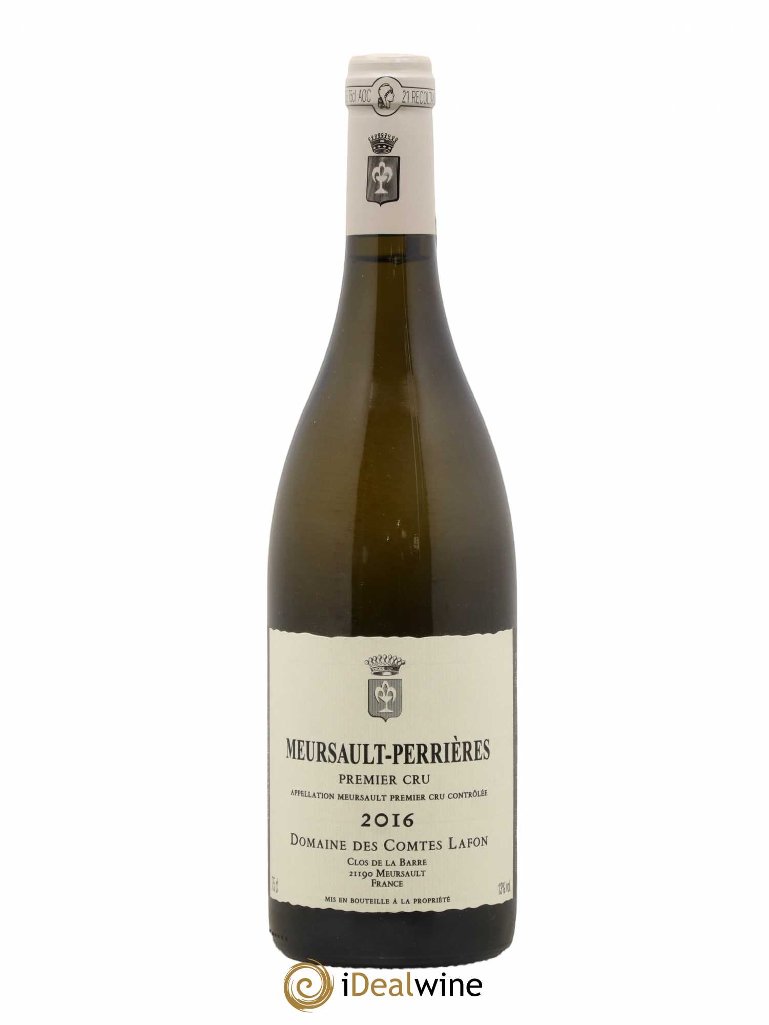 Meursault 1er Cru Perrières Comtes Lafon (Domaine des) 2016 - Lot de 1 bouteille - 0