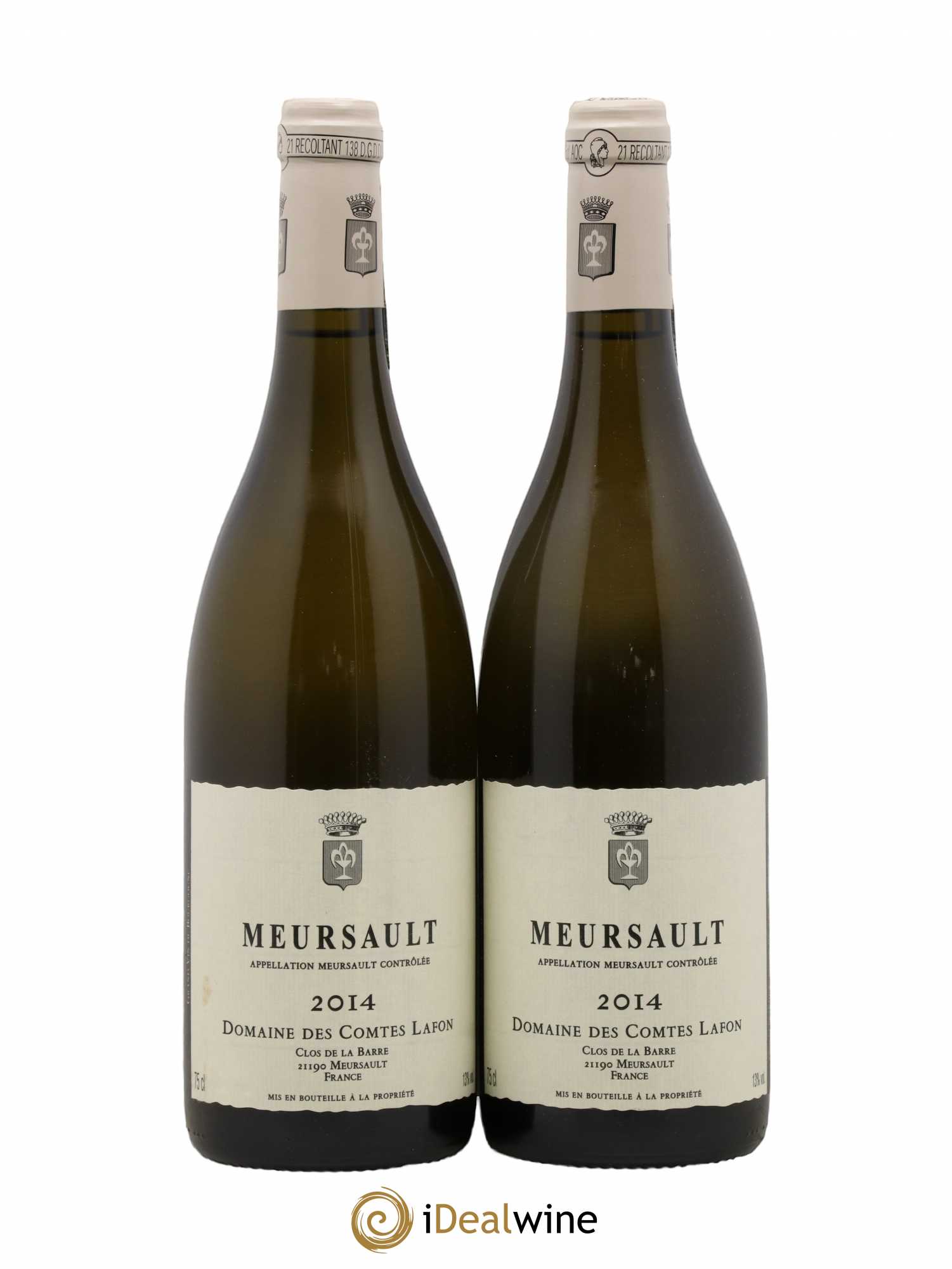 Meursault Comtes Lafon (Domaine des) 2014 - Lot de 2 bouteilles - 0