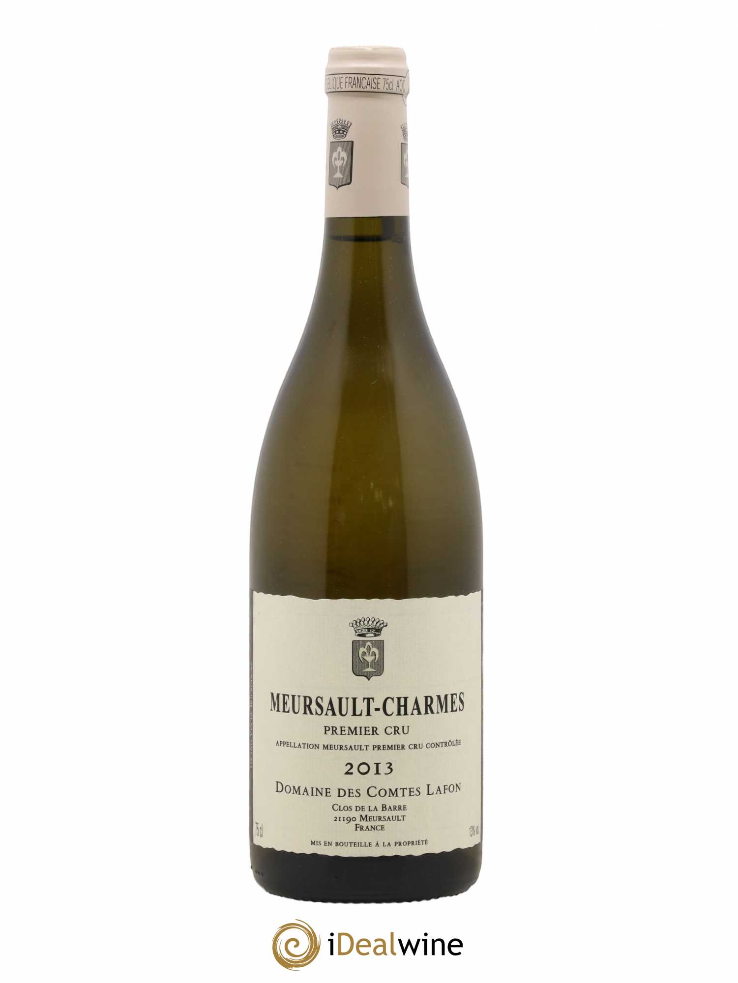 Meursault 1er Cru Charmes Comtes Lafon (Domaine des) 2013 - Lot de 1 bouteille - 0