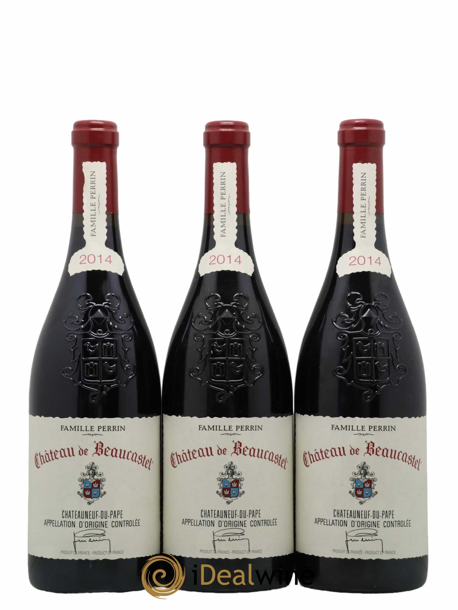 Châteauneuf-du-Pape Château de Beaucastel Famille Perrin 2014 - Lot de 6 bouteilles - 1