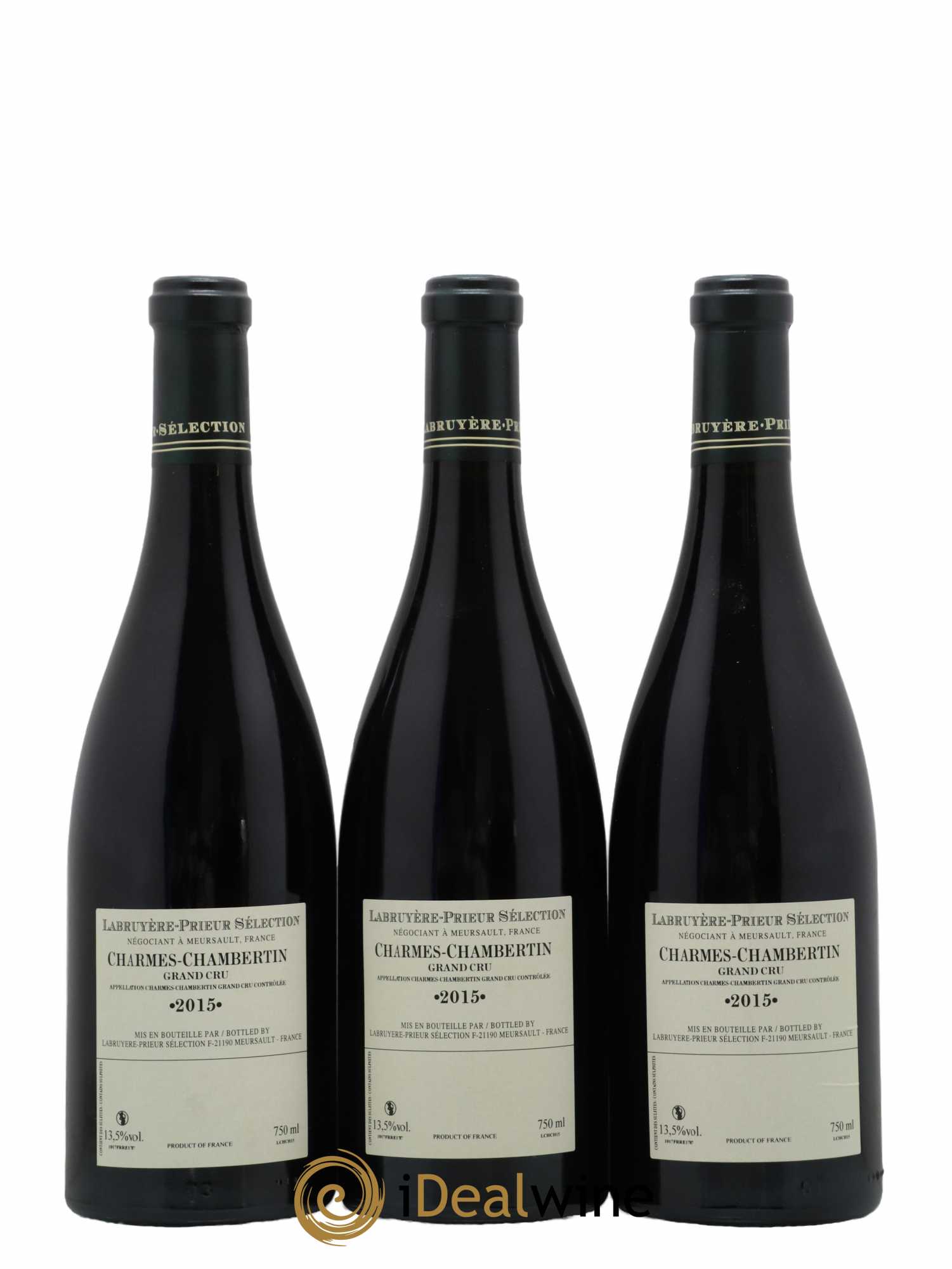 Charmes-Chambertin Grand Cru Labruyere-Prieur 2015 - Lot de 6 bouteilles - 2