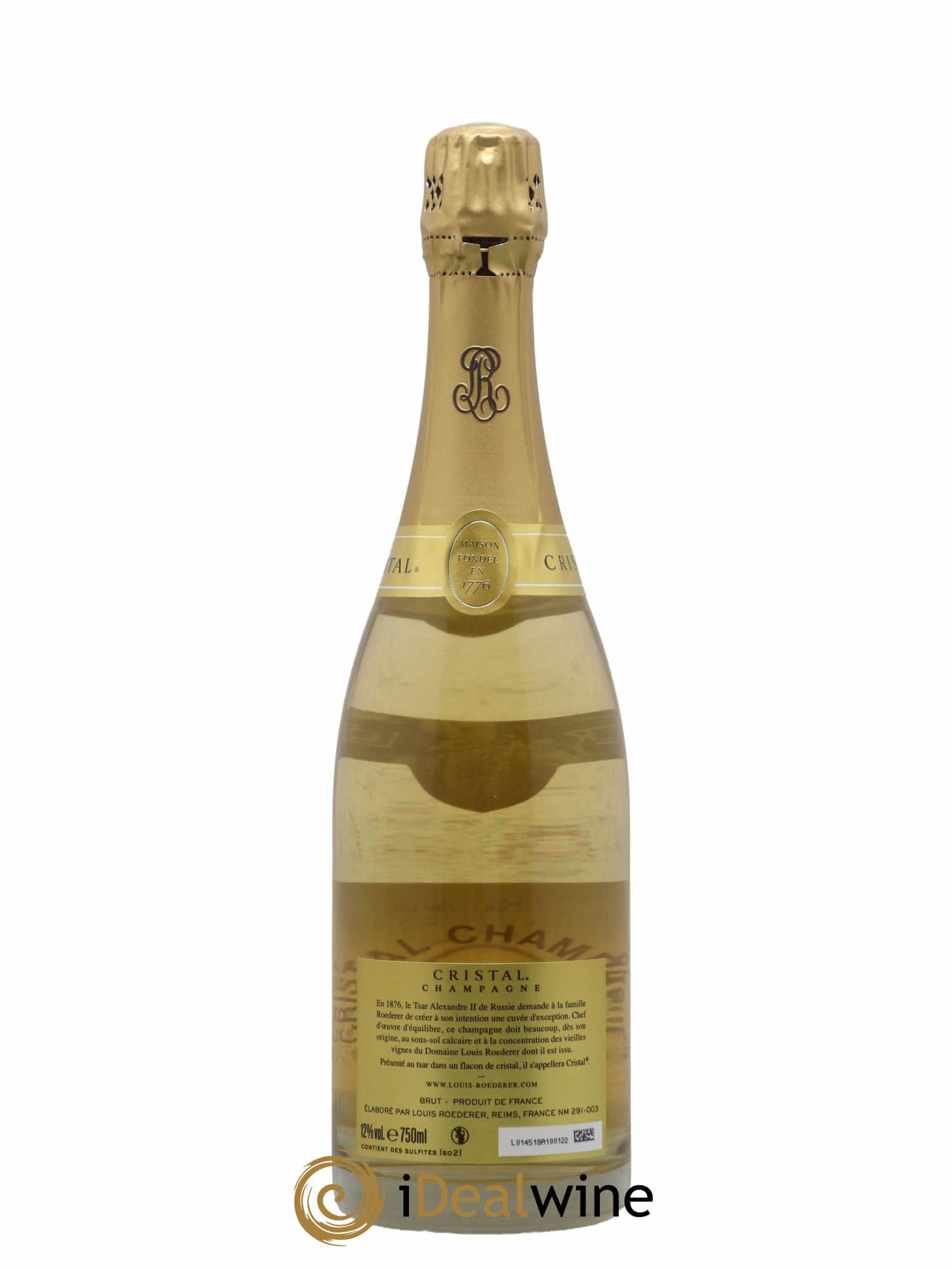 Cristal Louis Roederer 2013 - Lot de 1 bouteille - 1