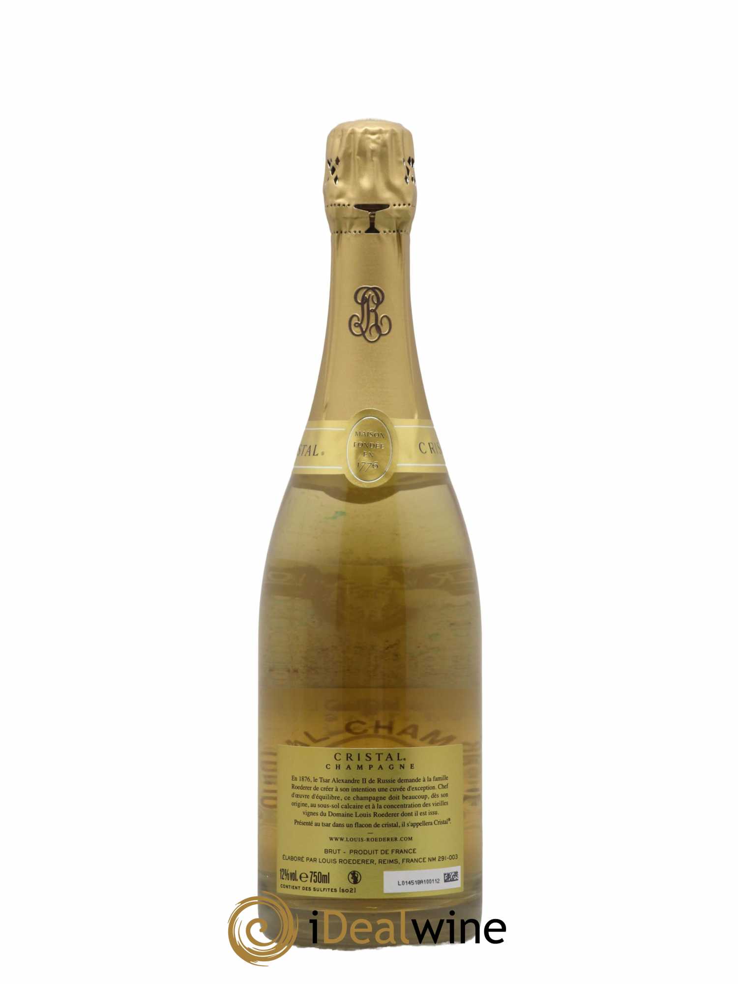 Cristal Louis Roederer 2013 - Lot de 1 bouteille - 1