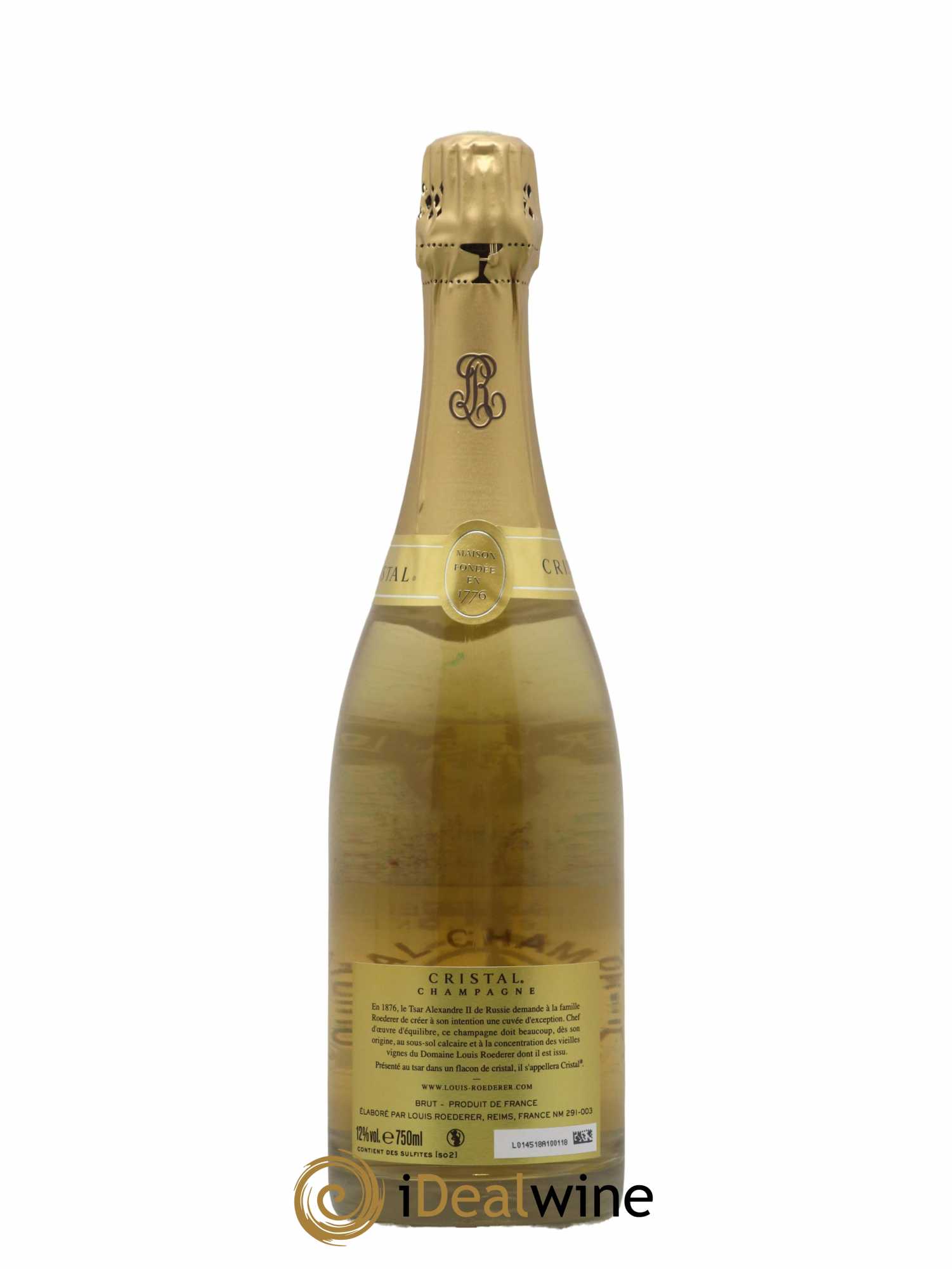 Cristal Louis Roederer 2013 - Lot de 1 bouteille - 1