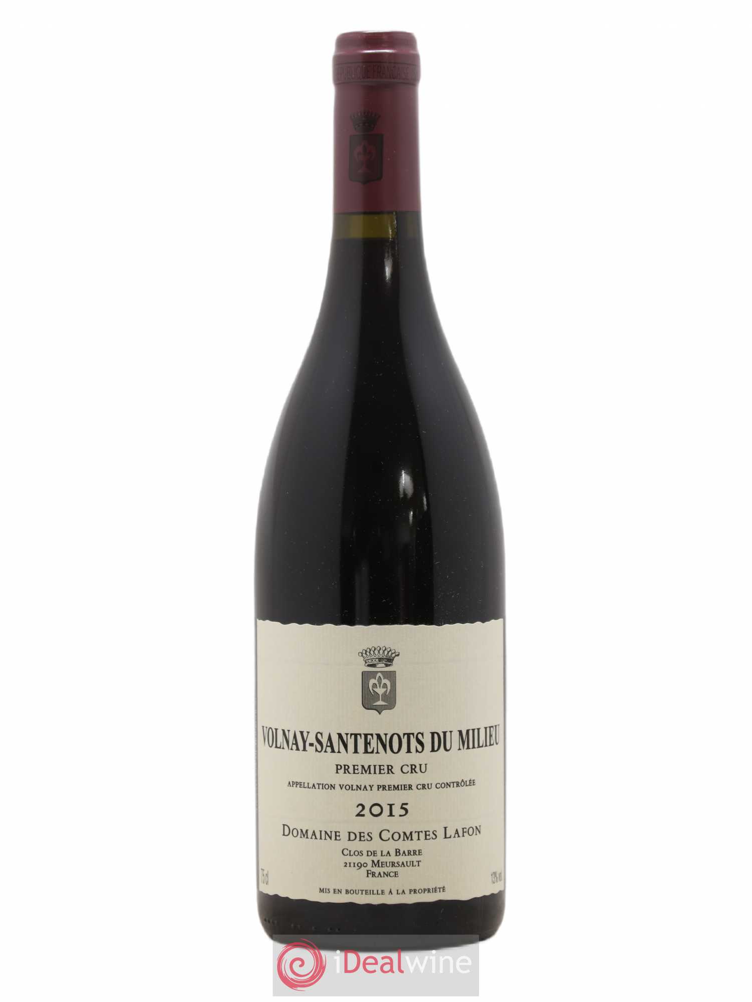 Volnay 1er Cru Santenots du Milieu Comtes Lafon (Domaine des) 2015 - Lot de 1 bouteille - 0