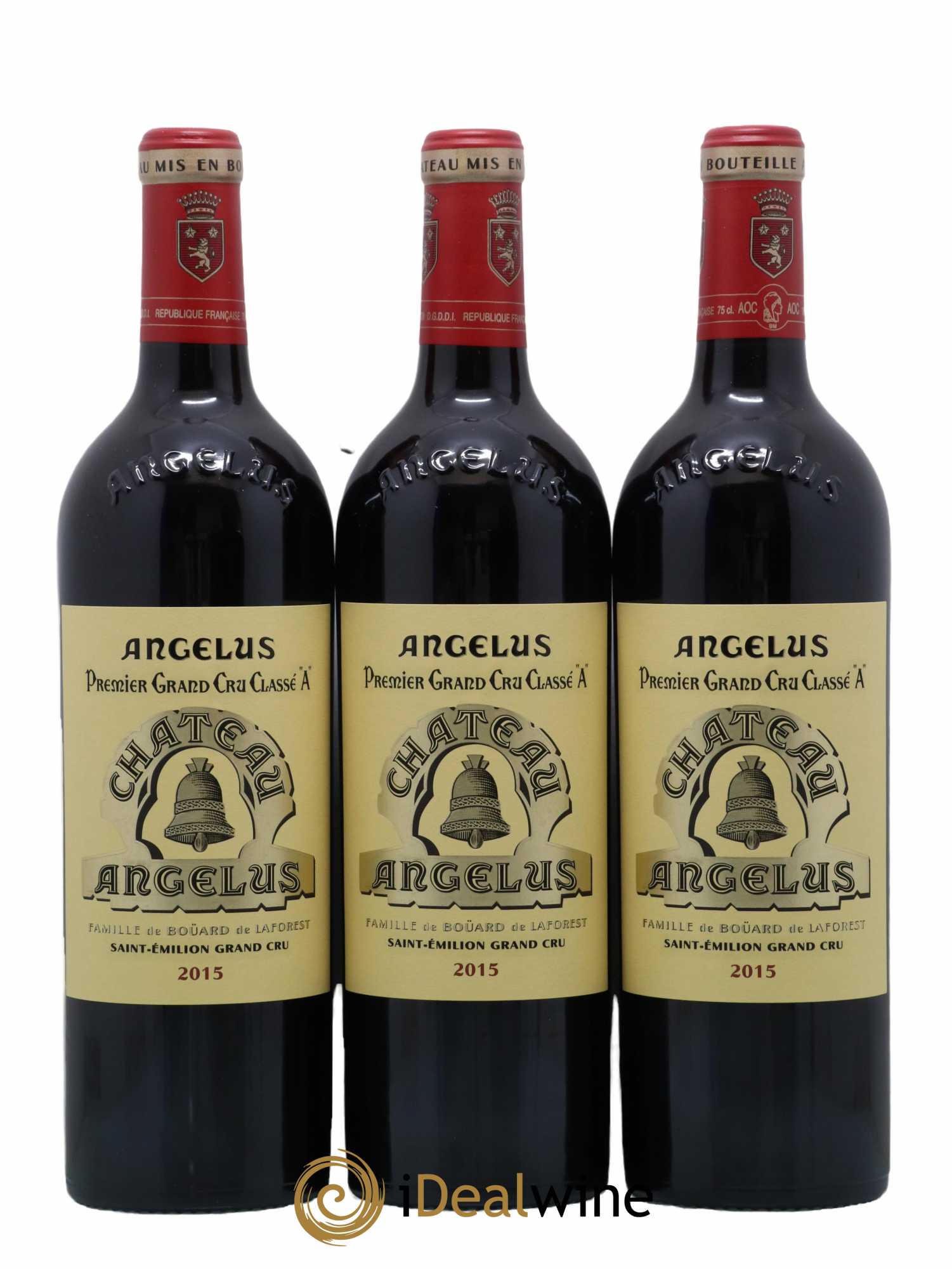 Château Angélus 1er Grand Cru Classé A 2015 - Lot de 6 bouteilles - 3