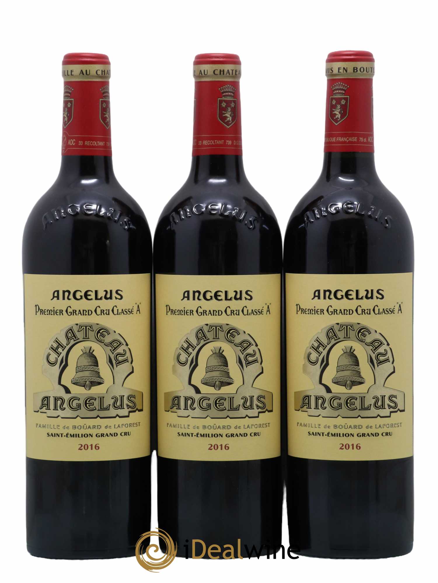 Château Angélus 1er Grand Cru Classé A 2016 - Lot de 6 bouteilles - 3
