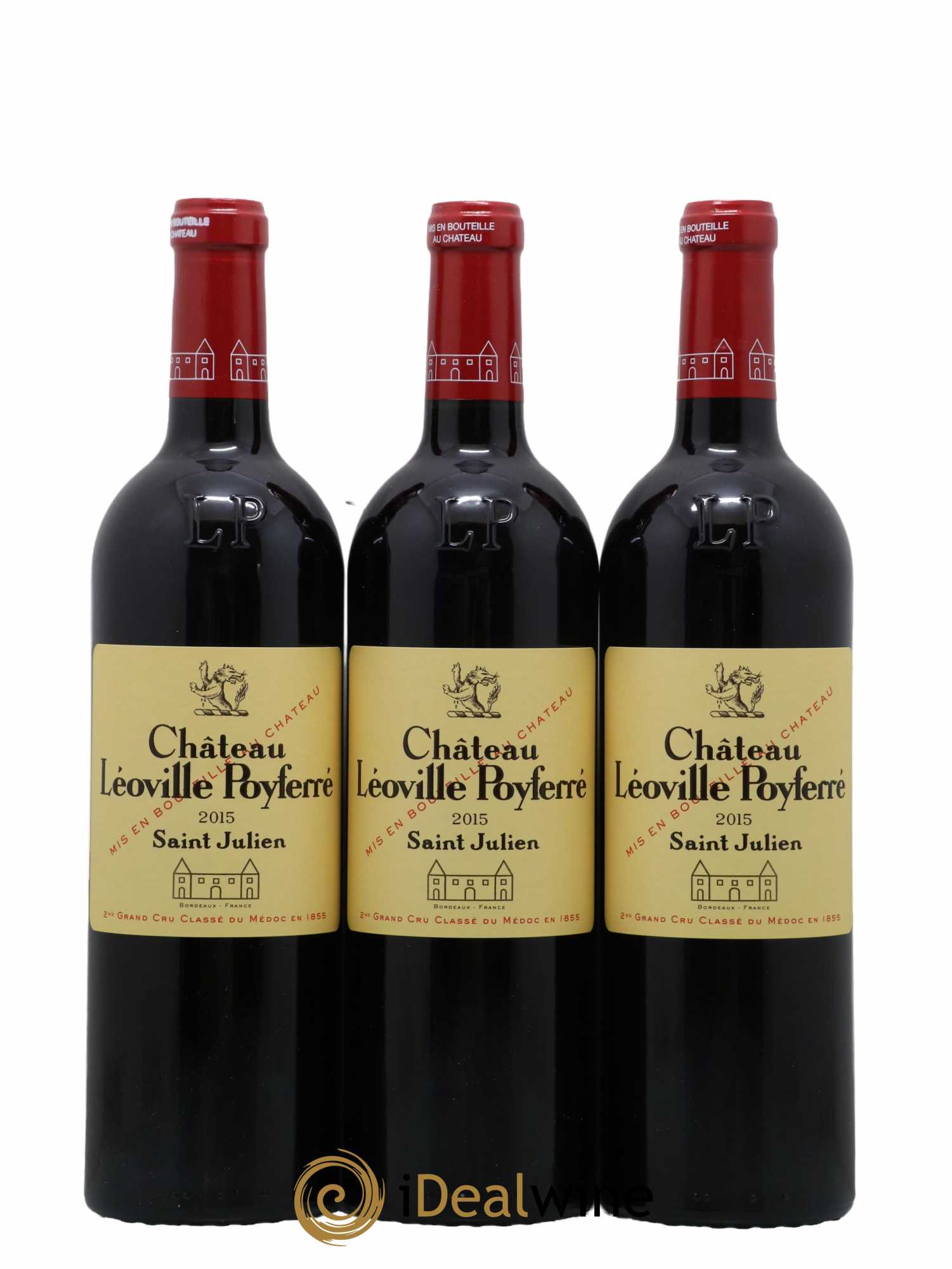 Château Léoville Poyferré 2ème Grand Cru Classé 2015 - Lot de 12 bouteilles - 3