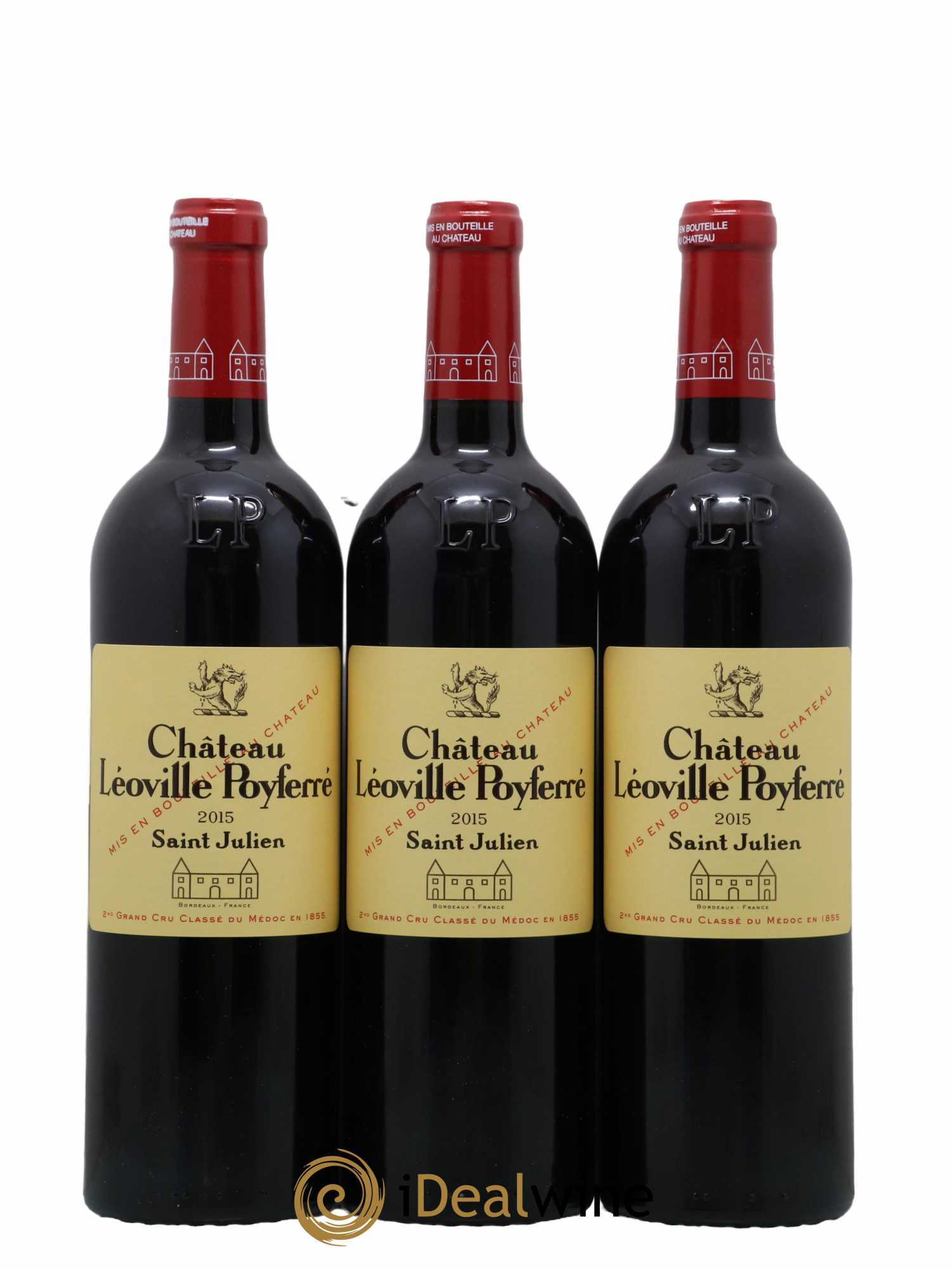 Château Léoville Poyferré 2ème Grand Cru Classé 2015 - Lot de 12 bouteilles - 4
