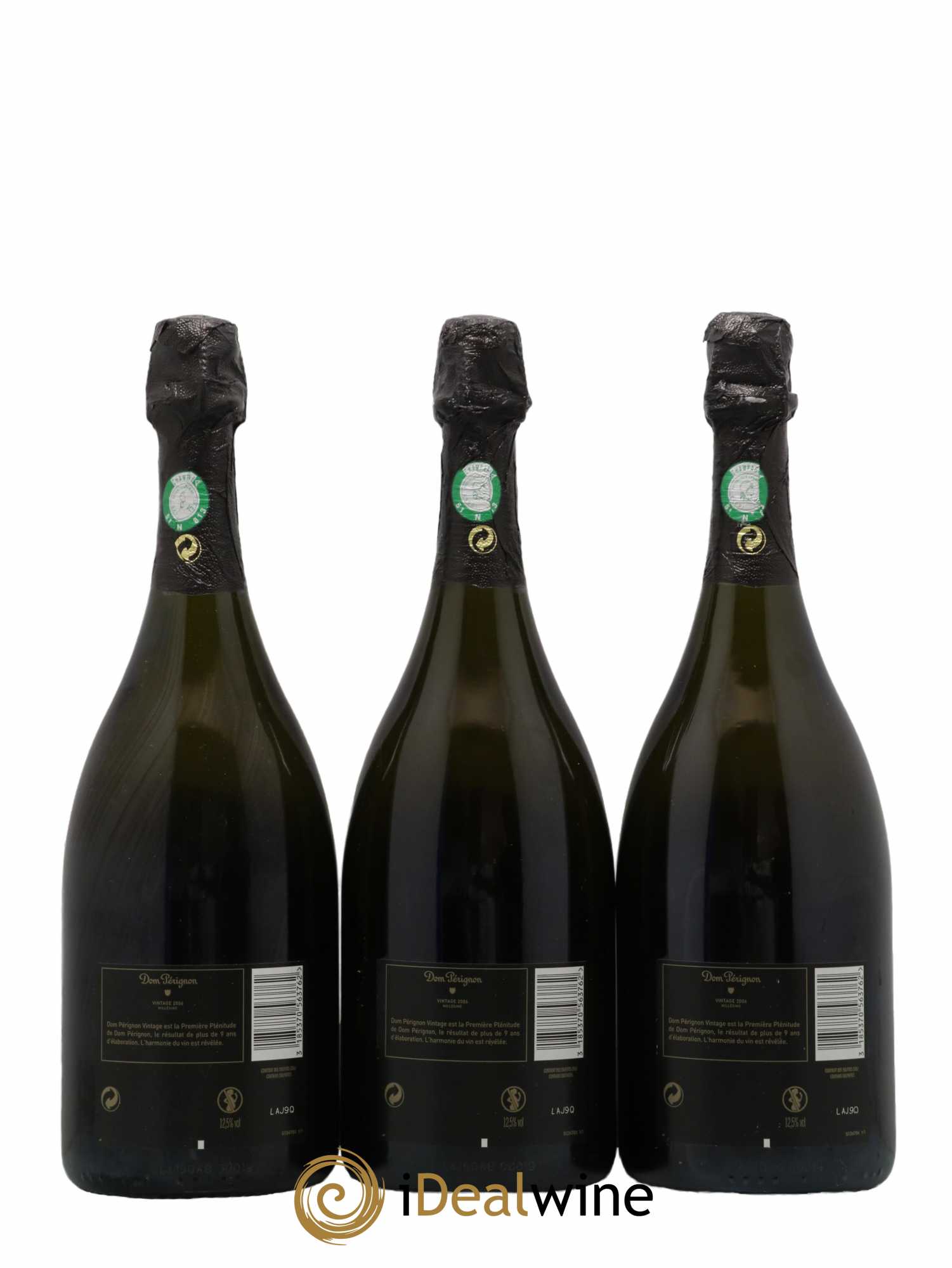 Brut Dom Pérignon 2006 - Lot de 3 bouteilles - 1