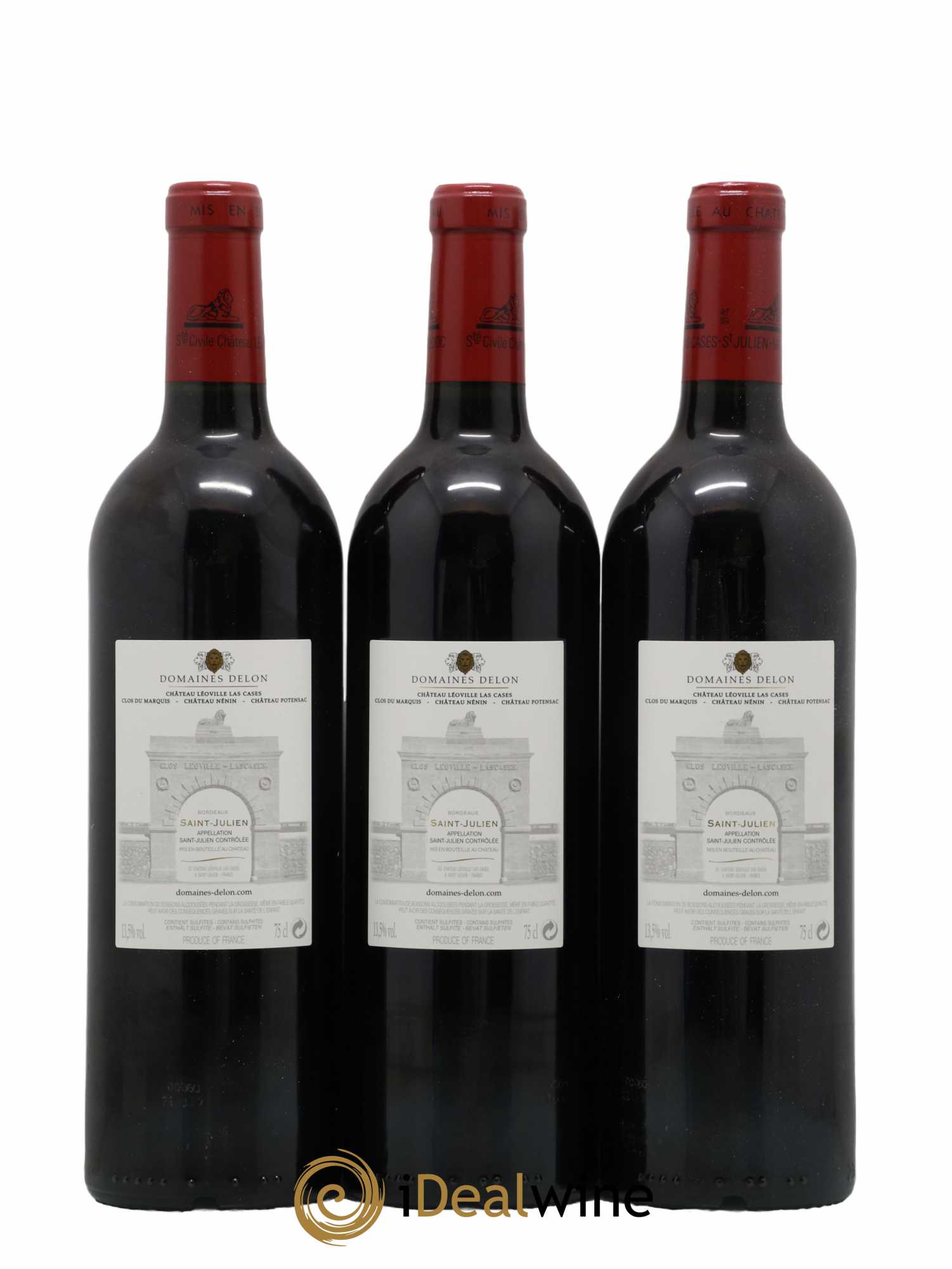 Château Léoville Las Cases 2ème Grand Cru Classé 2015 - Lotto di 12 bottiglie - 2