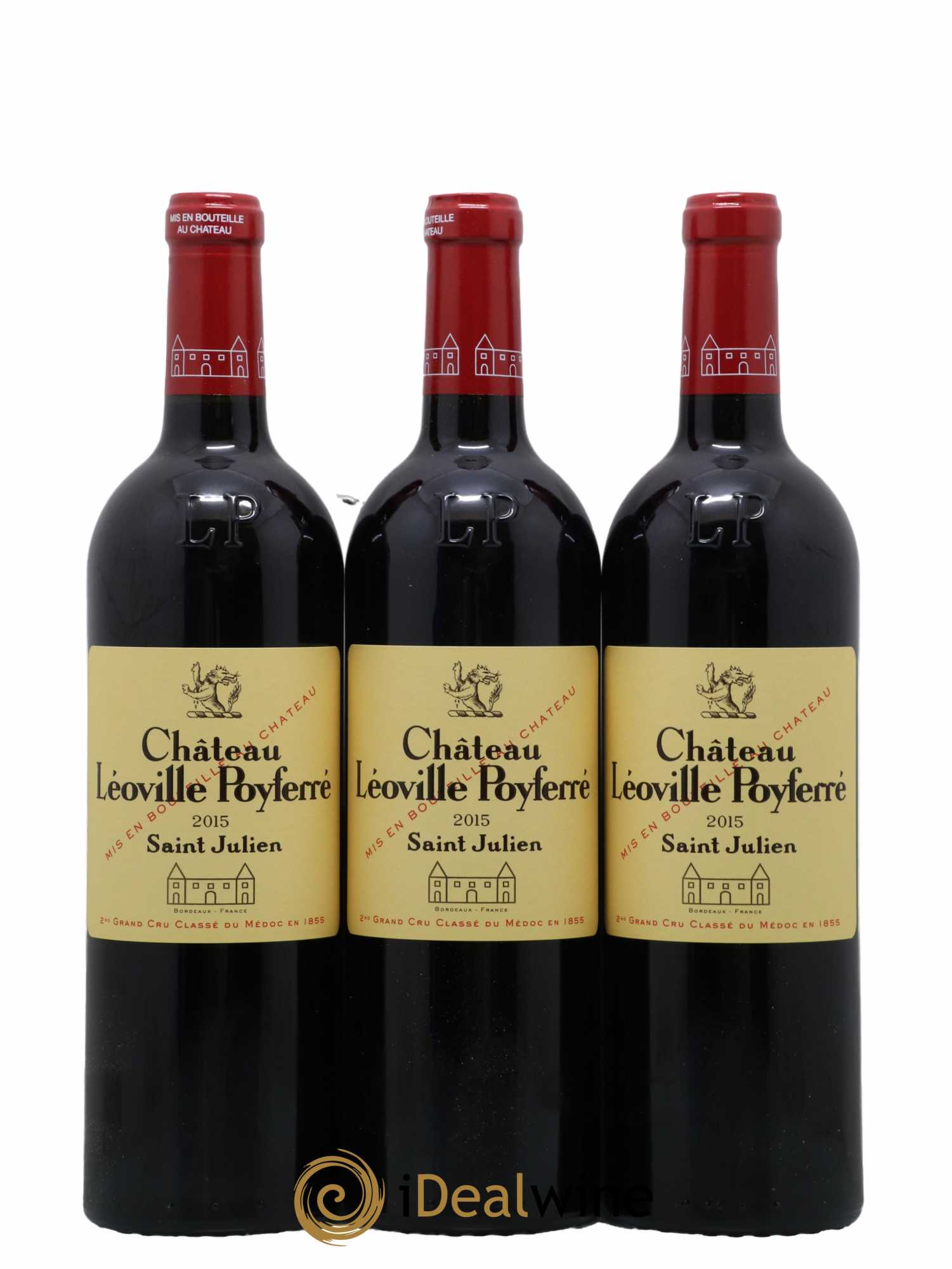 Château Léoville Poyferré 2ème Grand Cru Classé 2015 - Lot de 12 bouteilles - 2