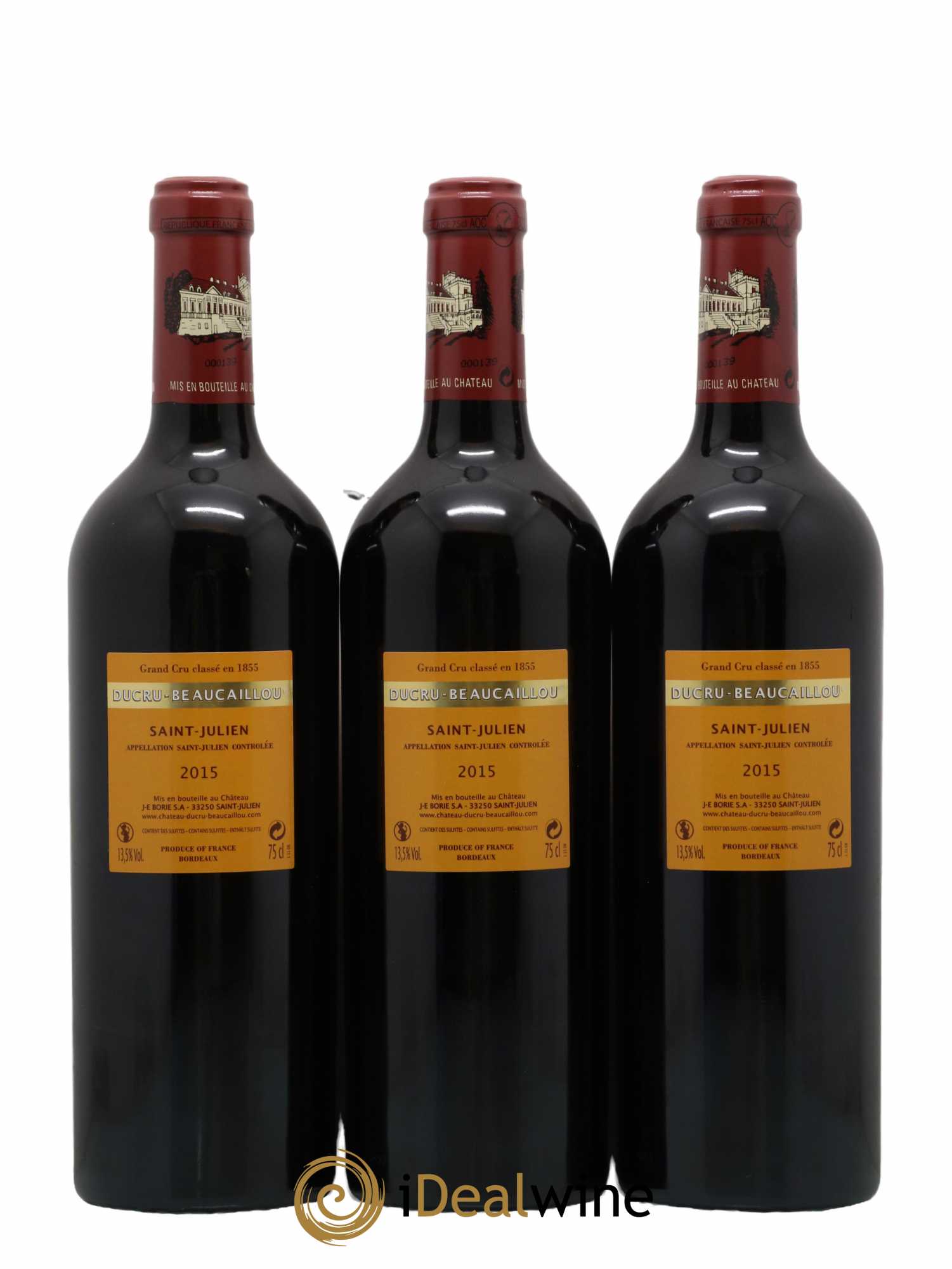 Château Ducru Beaucaillou 2ème Grand Cru Classé 2015 - Lot de 12 bouteilles - 4