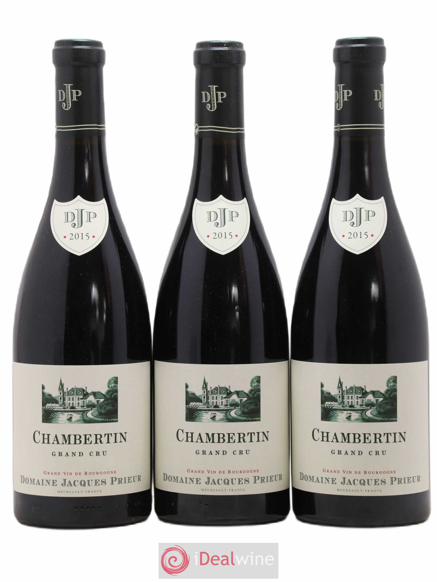 Chambertin Grand Cru Jacques Prieur (Domaine) 2015 - Lot de 3 bouteilles - 0