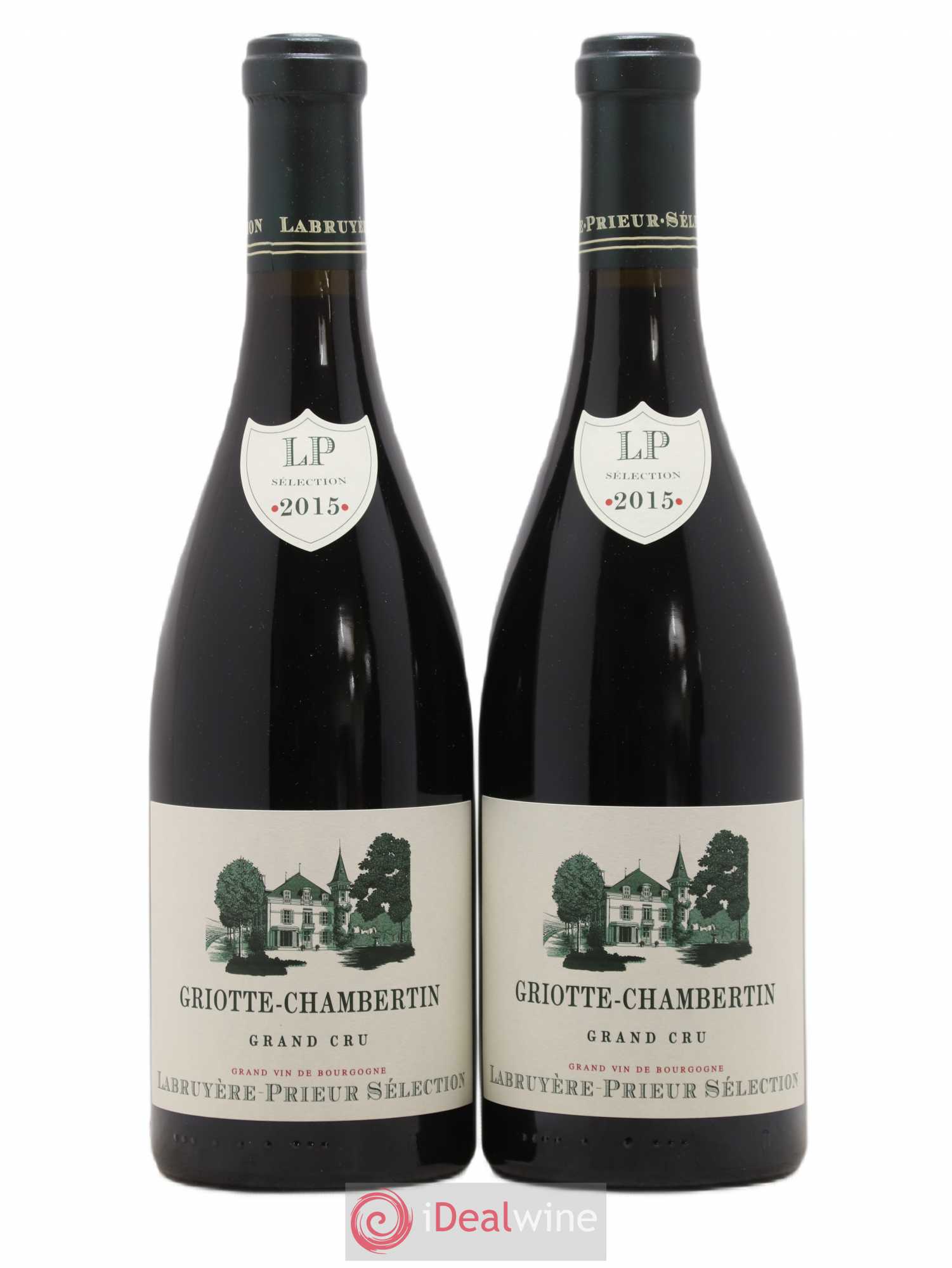 Griotte-Chambertin Grand Cru Labruyere-Prieur 2015 - Lot de 2 bouteilles - 0