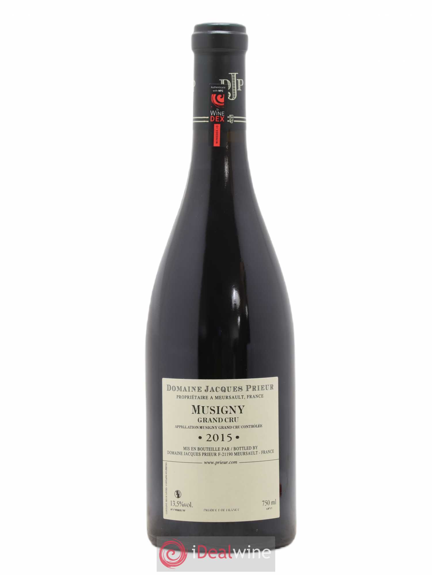 Musigny Grand Cru Jacques Prieur (Domaine) 2015 - Lot de 1 bouteille - 1