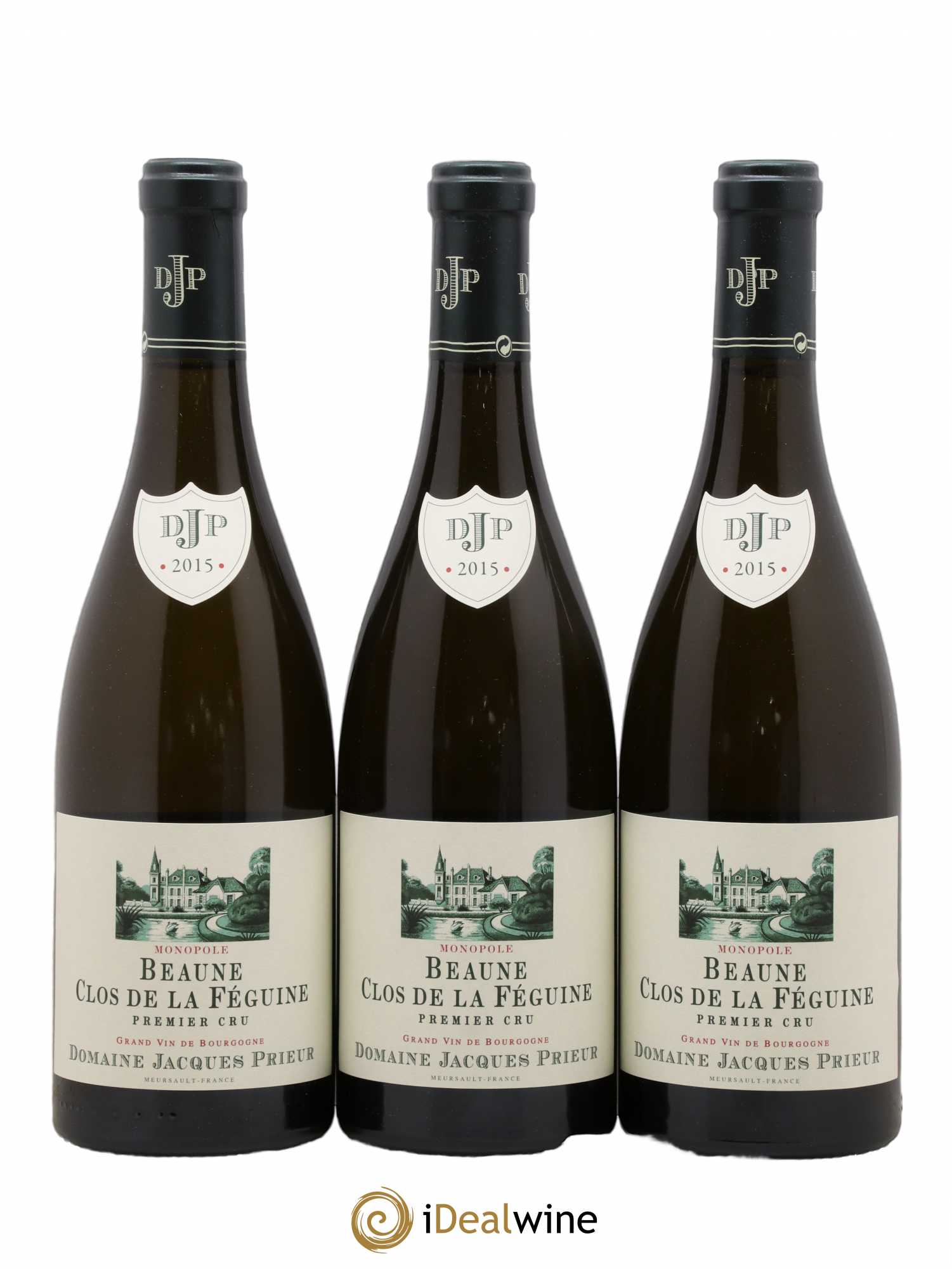Beaune 1er Cru Clos de la Féguine Jacques Prieur (Domaine) 2015 - Lot de 3 bouteilles - 0