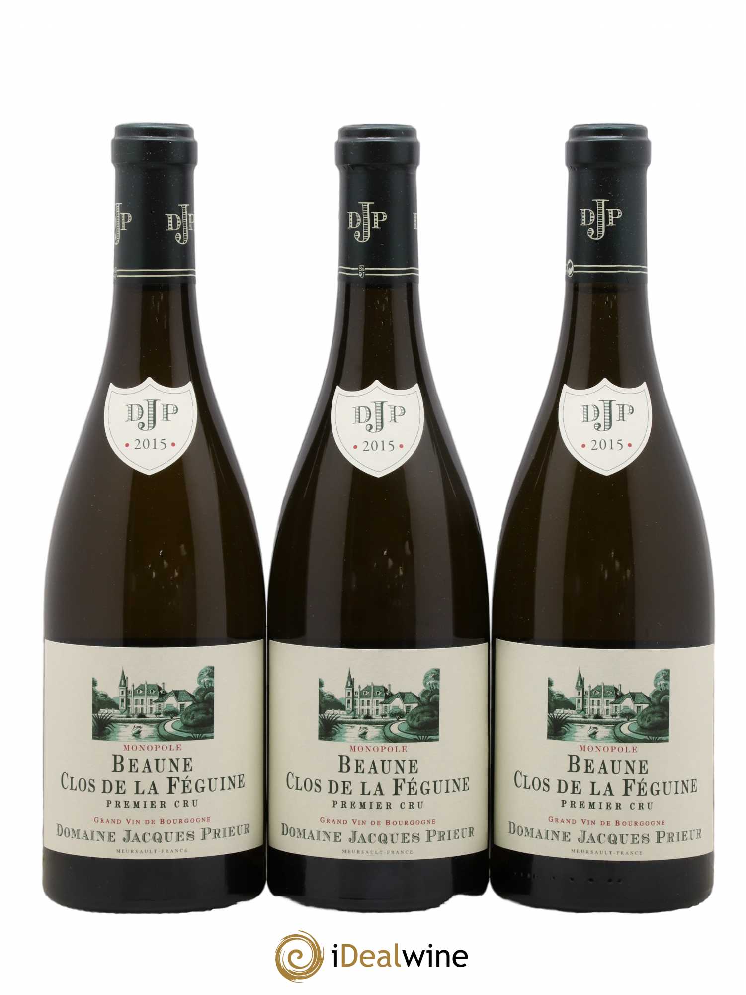 Beaune 1er Cru Clos de la Féguine Jacques Prieur (Domaine) 2015 - Lot de 3 bouteilles - 0