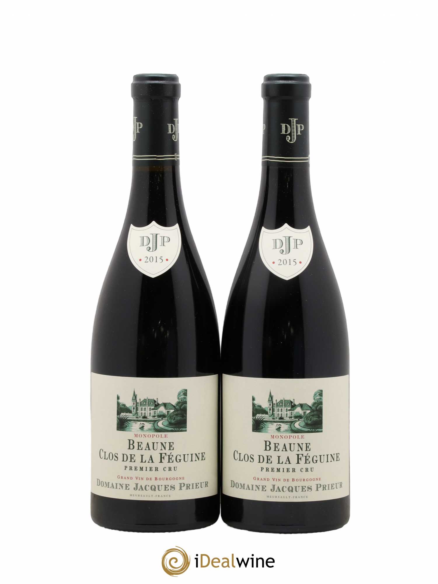 Beaune 1er Cru Clos de la Féguine Jacques Prieur (Domaine) 2015 - Lot de 2 bouteilles - 0