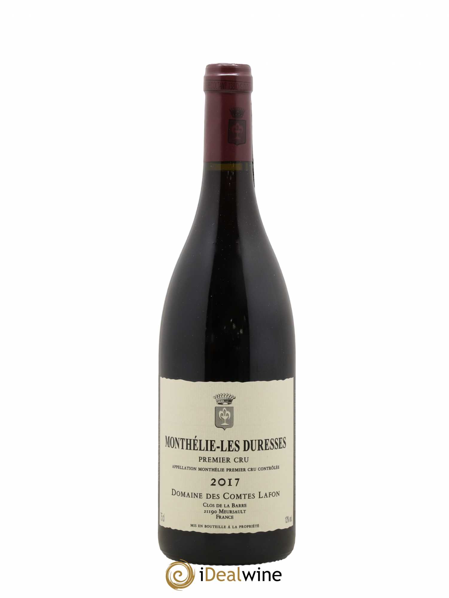 Monthélie 1er Cru Les Duresses Comtes Lafon (Domaine des) 2017 - Lot de 1 bouteille - 0