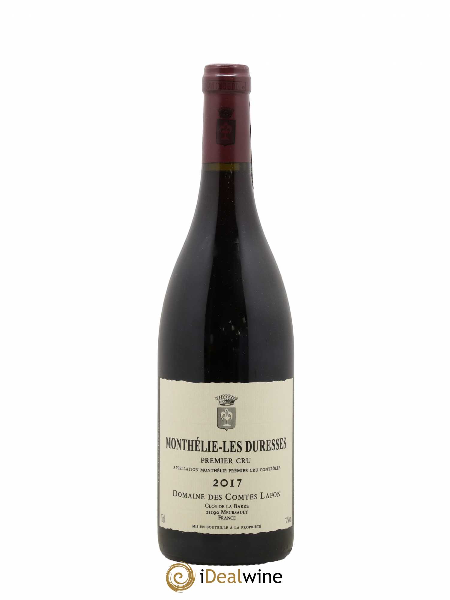 Monthélie 1er Cru Les Duresses Comtes Lafon (Domaine des) 2017 - Lot de 1 bouteille - 0