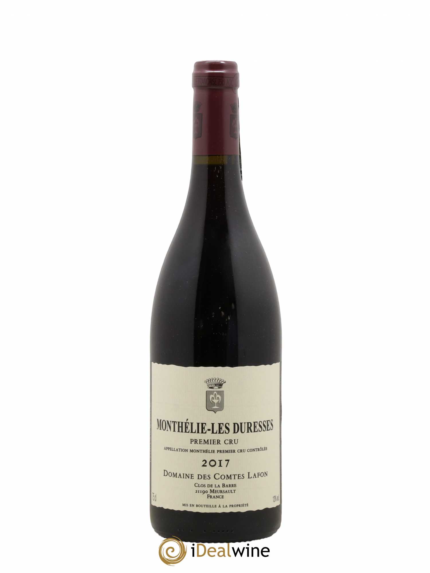 Monthélie 1er Cru Les Duresses Comtes Lafon (Domaine des) 2017 - Lot de 1 bouteille - 0