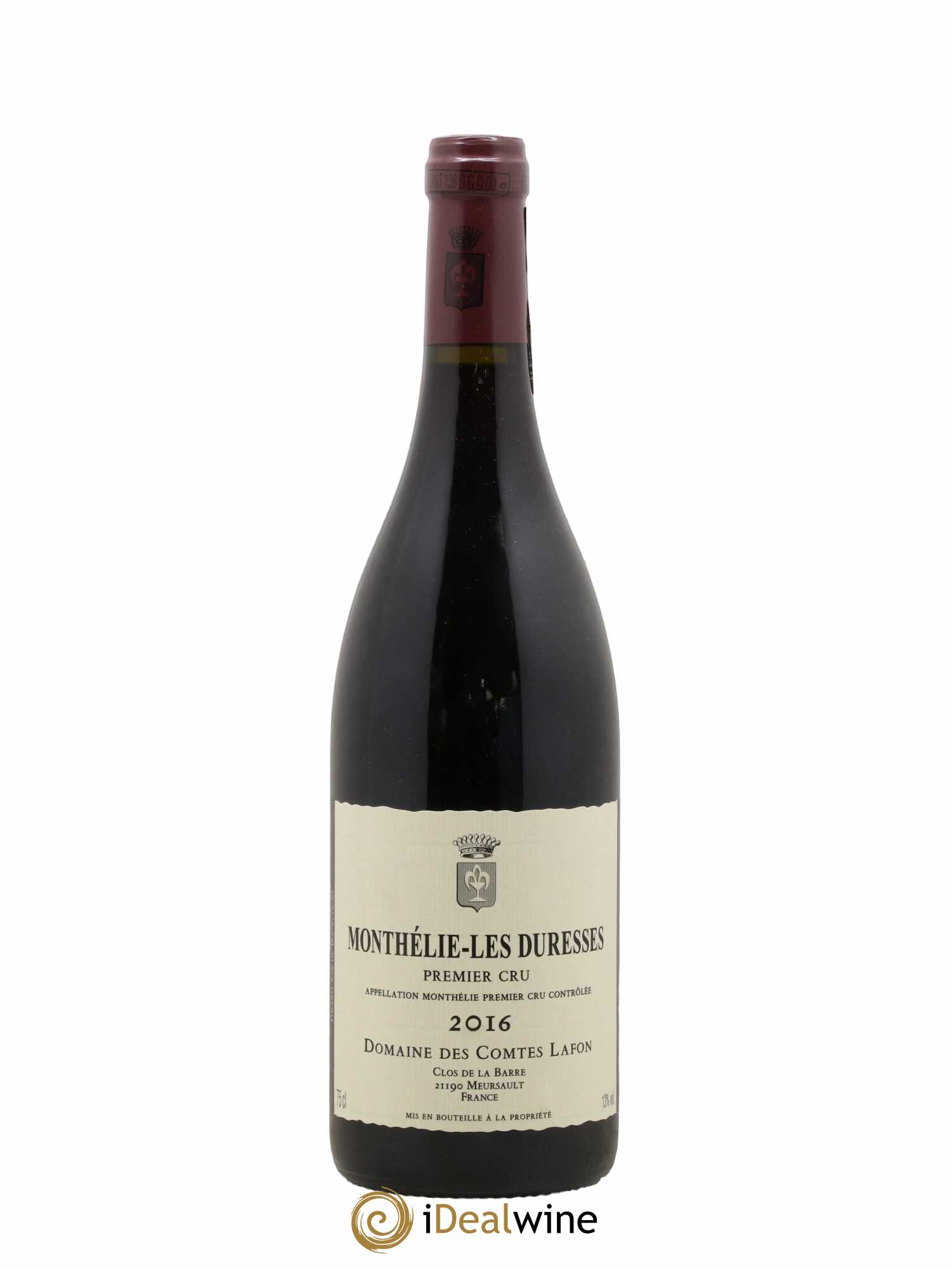 Monthélie 1er Cru Les Duresses Comtes Lafon (Domaine des) 2016 - Lot de 1 bouteille - 0