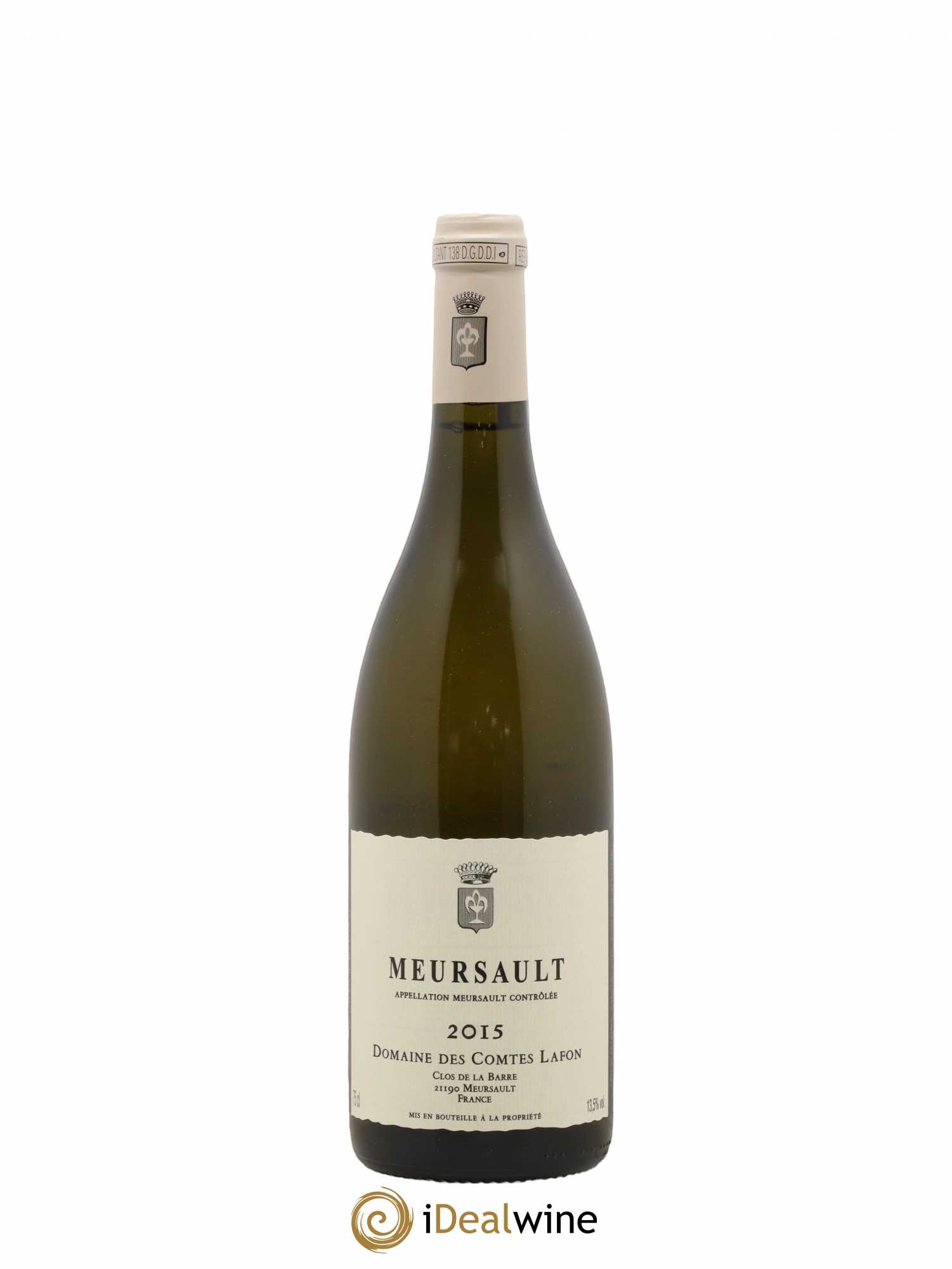 Meursault Comtes Lafon (Domaine des) 2015 - Lot de 1 bouteille - 0