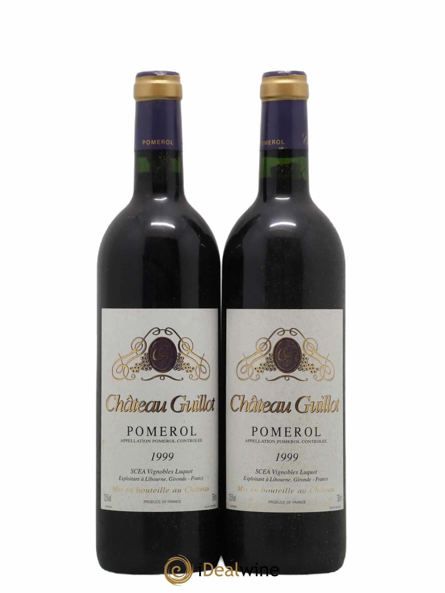 Château Guillot 1999 - Lot de 2 bouteilles - 0