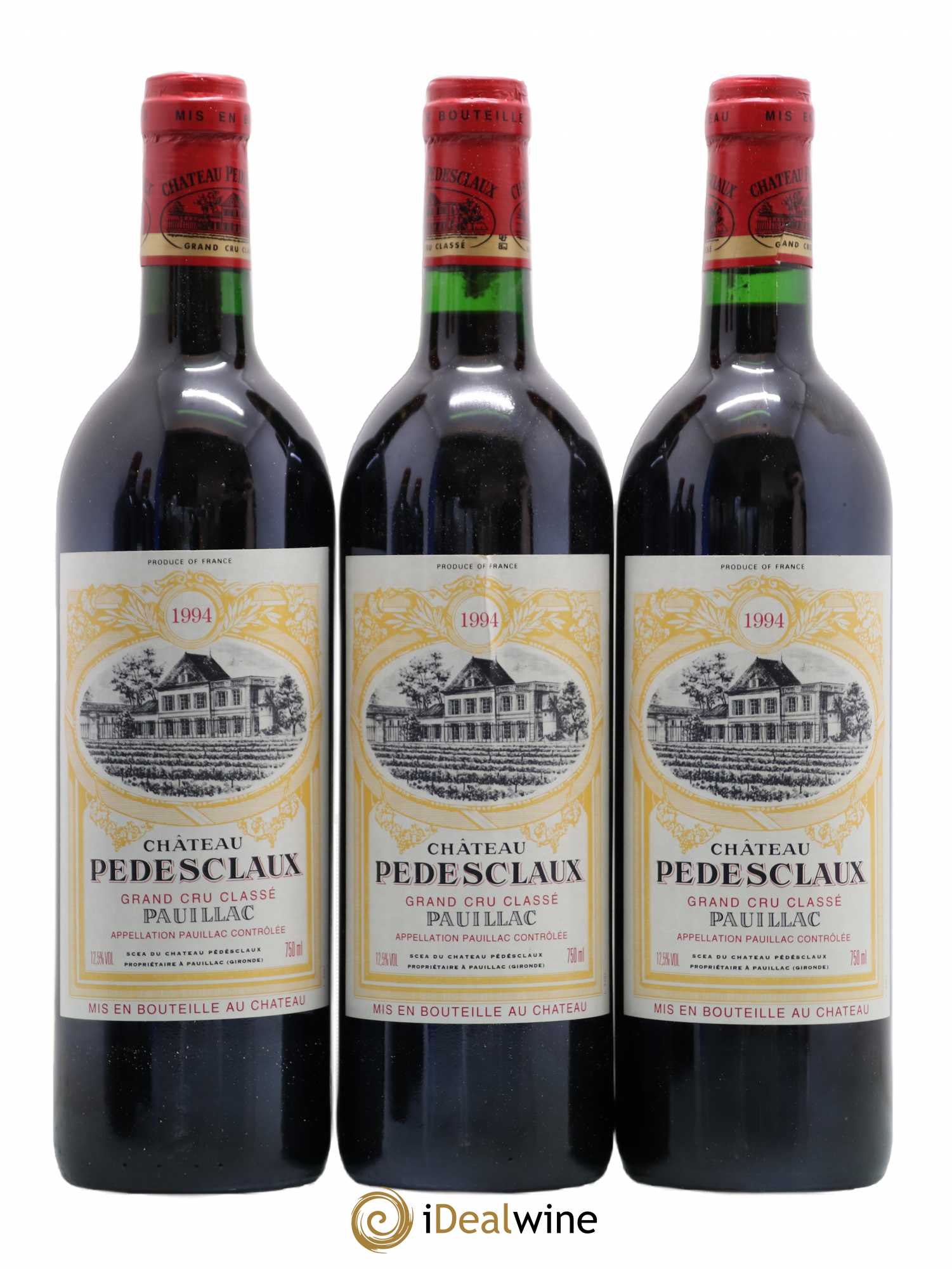 Château Pedesclaux 5ème Grand Cru Classé 1994 - Lot de 12 bouteilles - 1