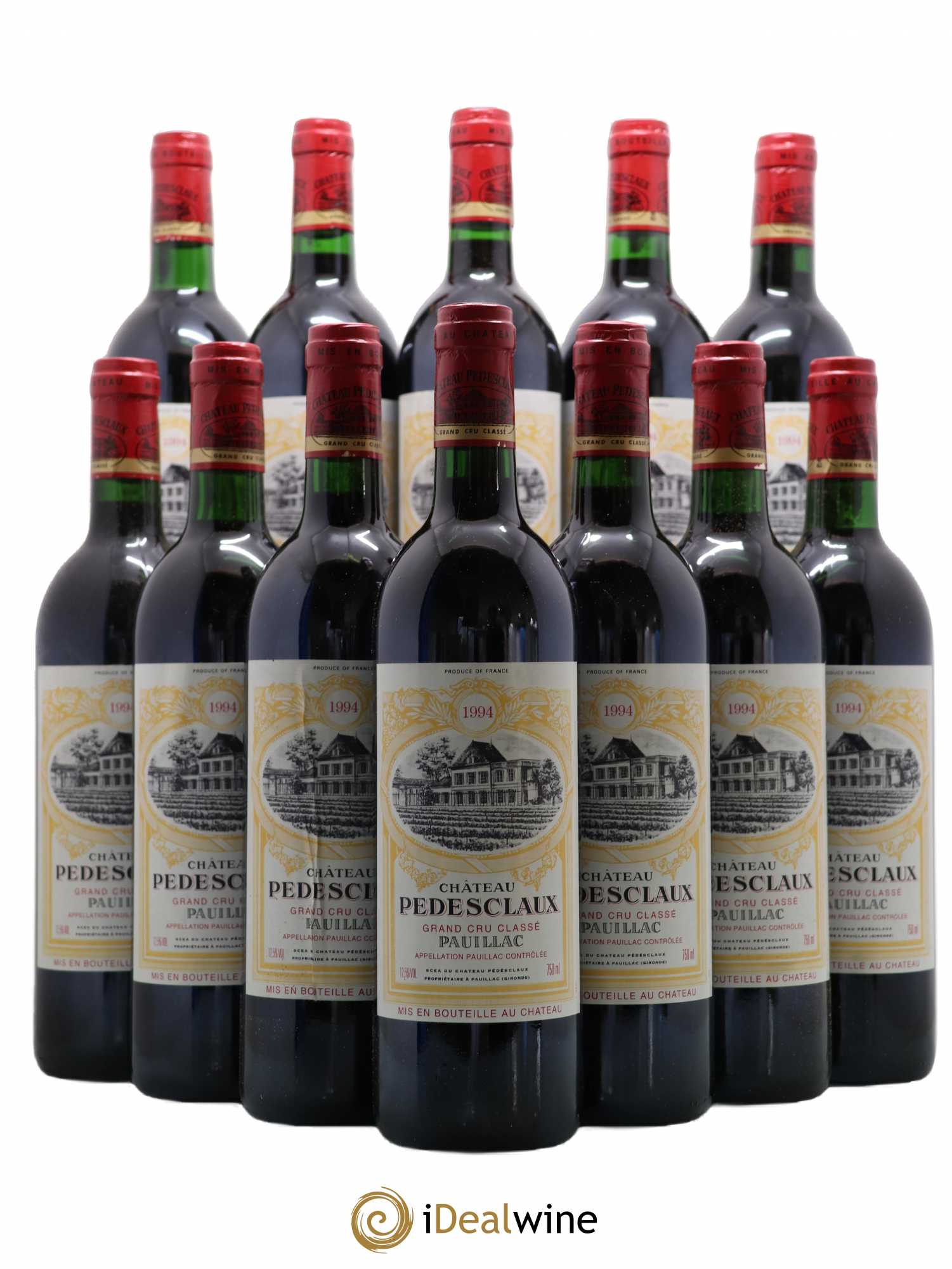 Château Pedesclaux 5ème Grand Cru Classé 1994 - Lot de 12 bouteilles - 0