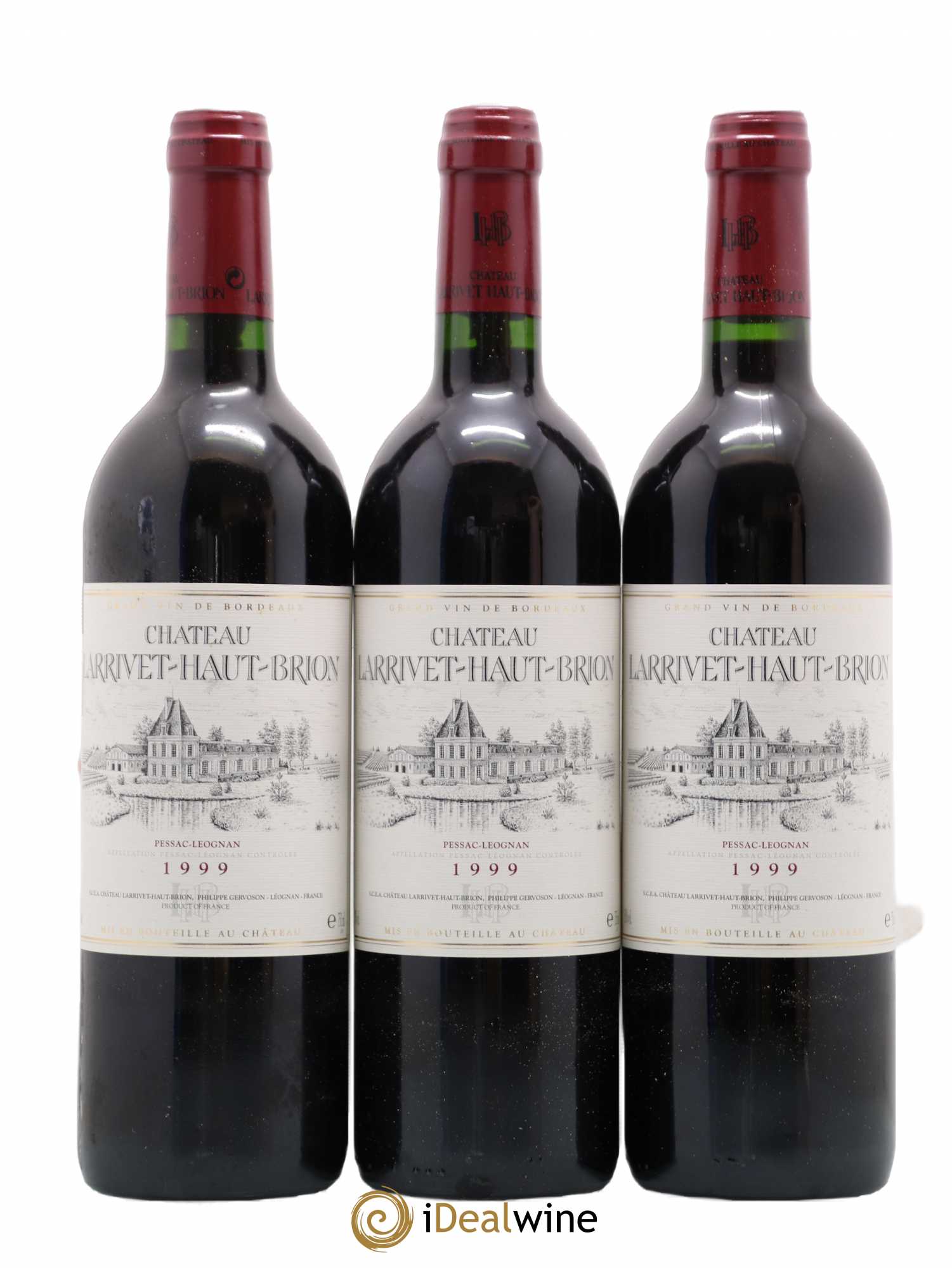 Château Larrivet Haut-Brion 1999 - Lot de 12 bouteilles - 3