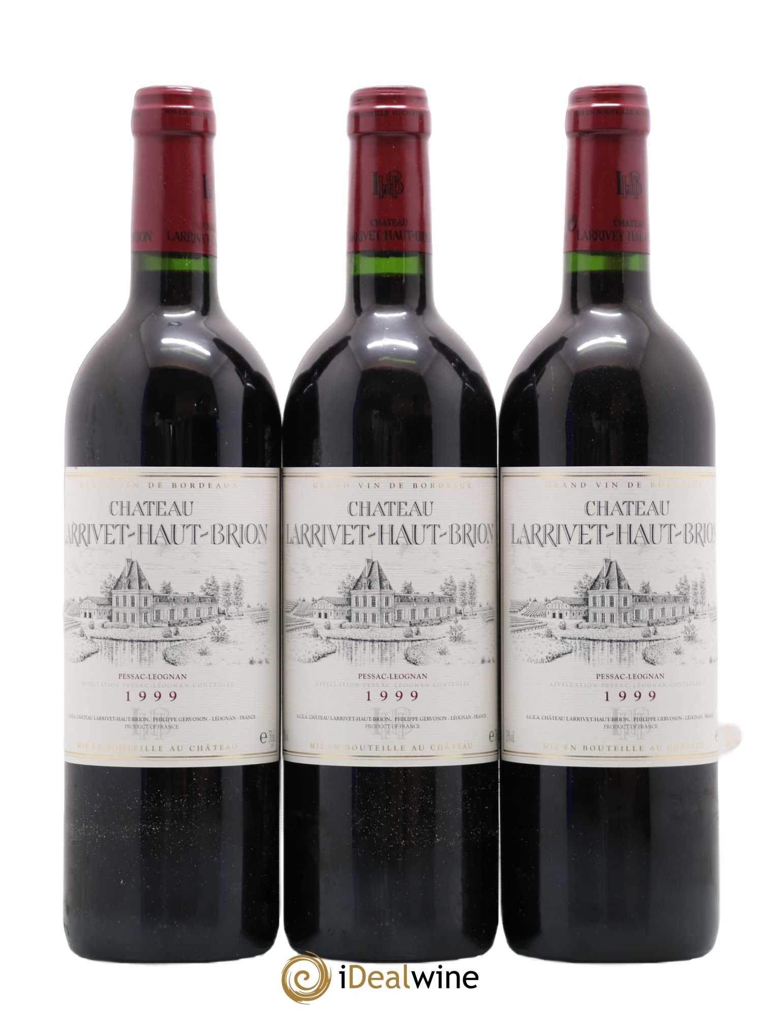 Château Larrivet Haut-Brion 1999 - Lot de 12 bouteilles - 4