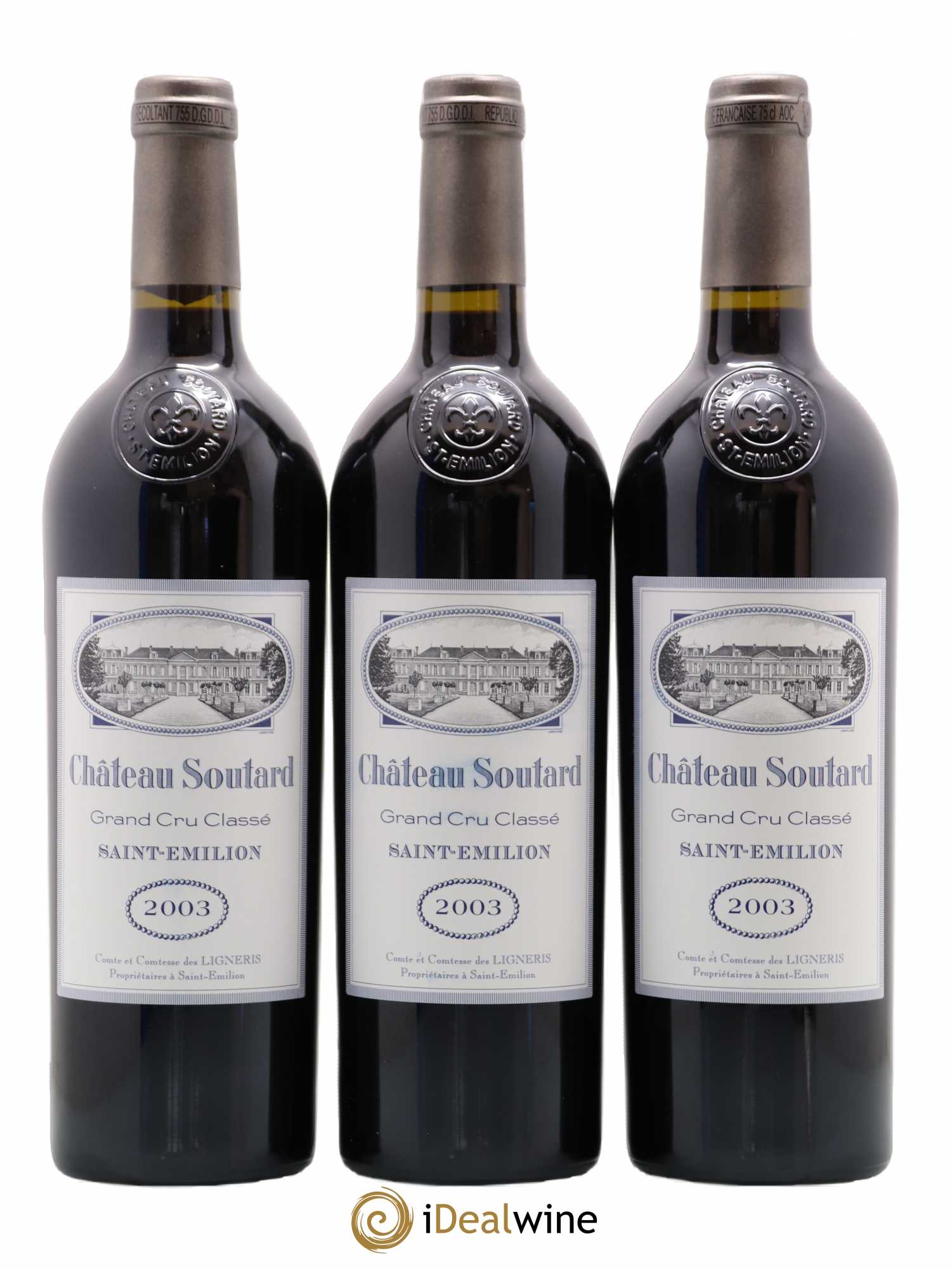 Château Soutard Grand Cru Classé 2003 - Lot de 12 bouteilles - 4