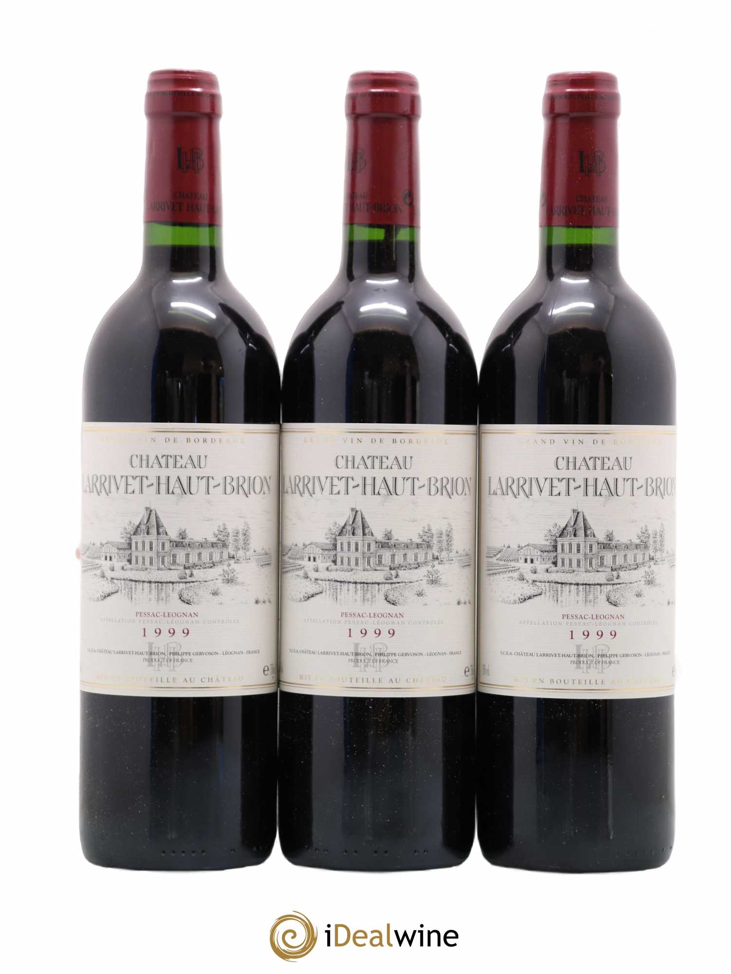Château Larrivet Haut-Brion 1999 - Lot de 12 bouteilles - 3