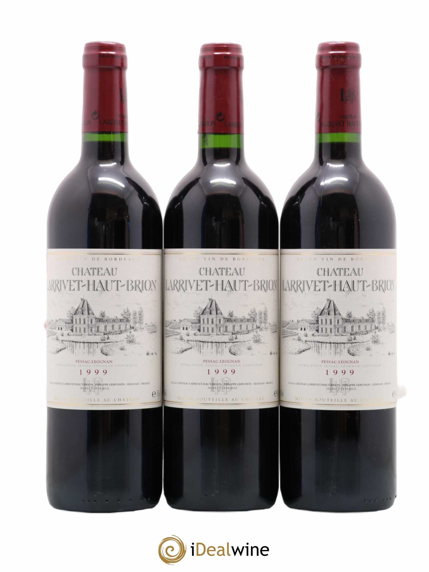 Château Larrivet Haut-Brion 1999 - Lot de 12 bouteilles - 4