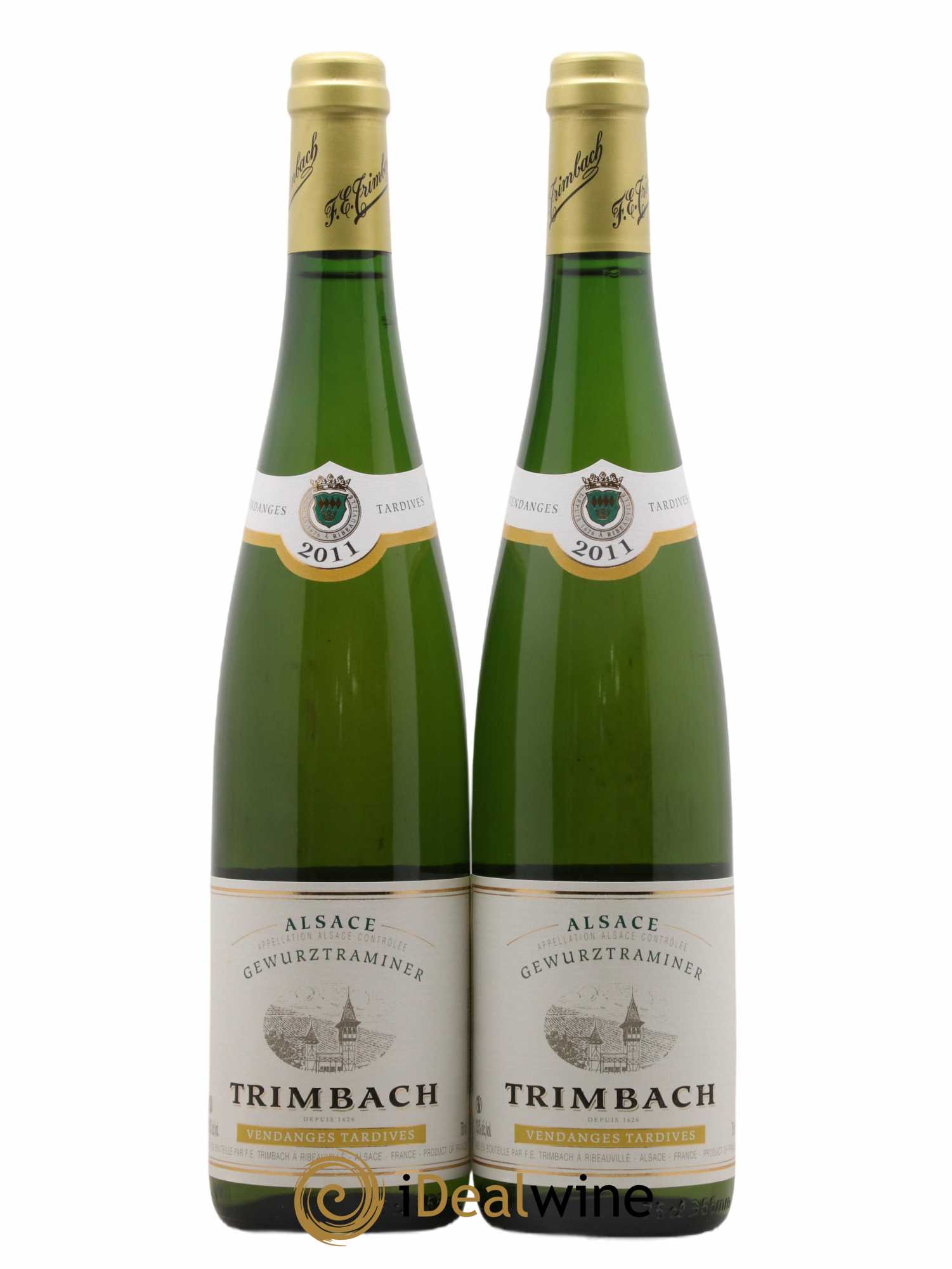 Alsace Gewurztraminer Vendanges Tardives Trimbach (Domaine) 2011 - Lotto di 2 bottiglie - 0