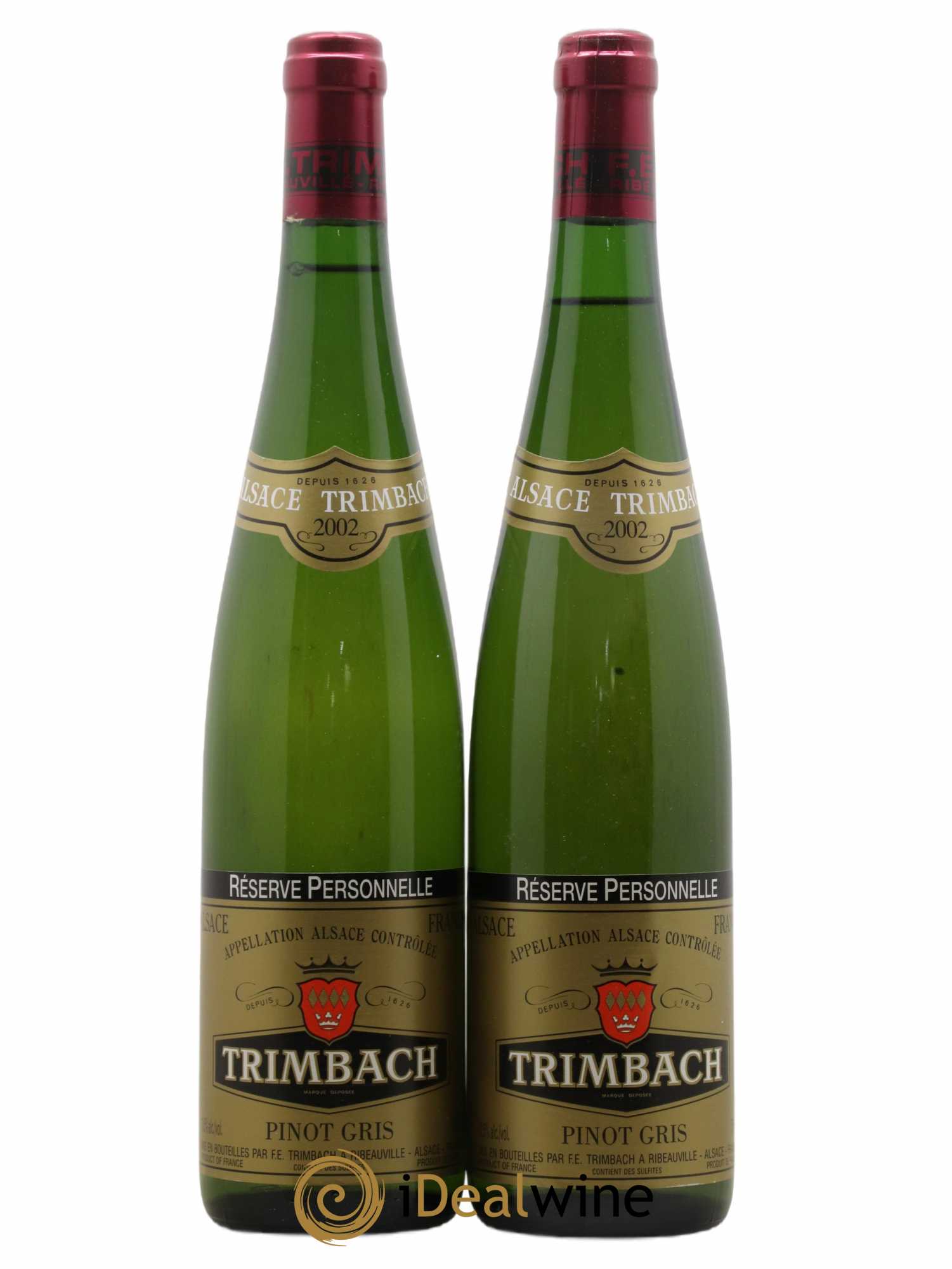 Alsace Pinot Gris Réserve Personnelle Trimbach (Domaine) 2002 - Lot de 2 bouteilles - 0
