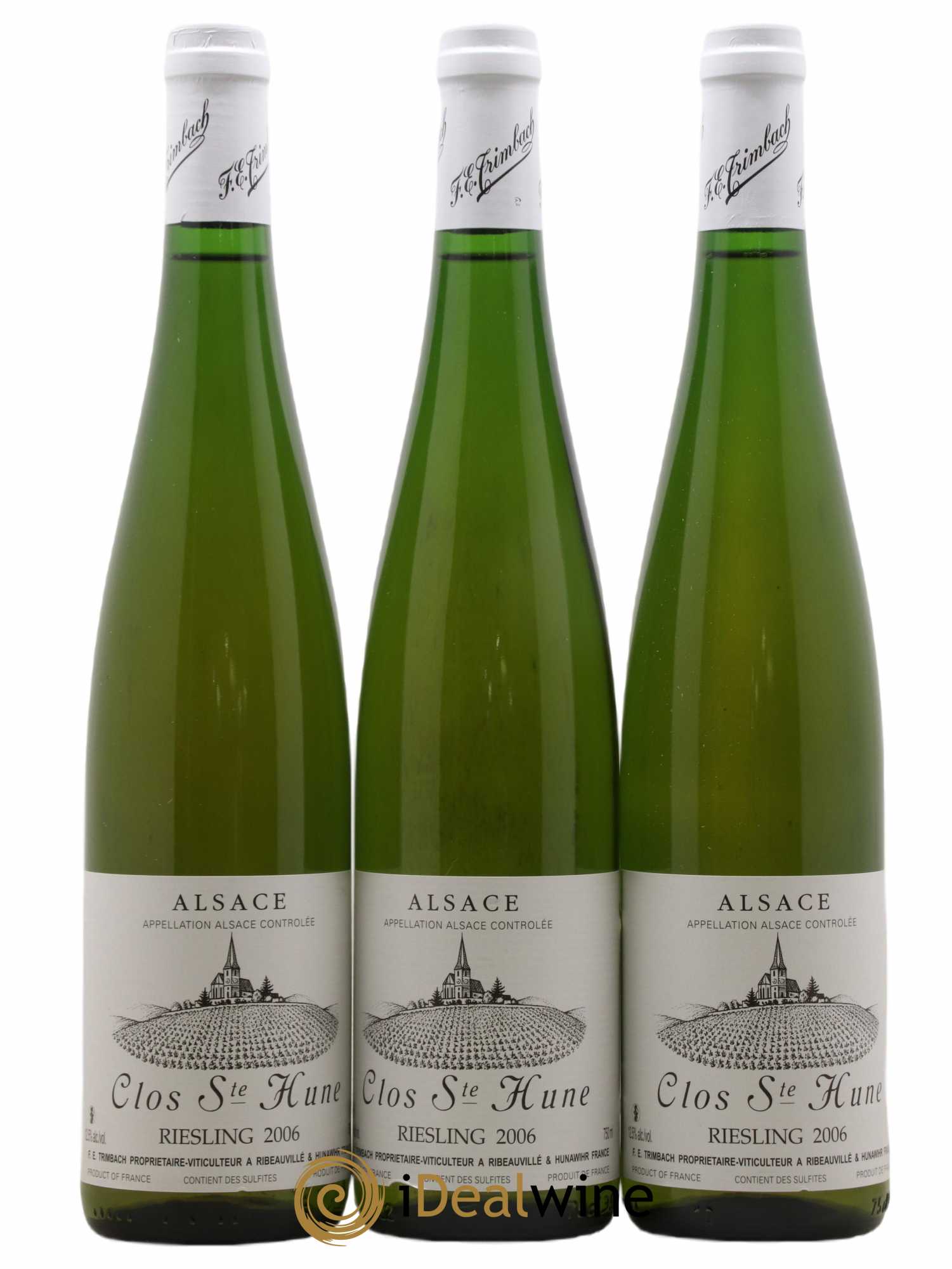 Alsace Riesling Clos Sainte-Hune Trimbach (Domaine) 2006 - Lot de 3 bouteilles - 0