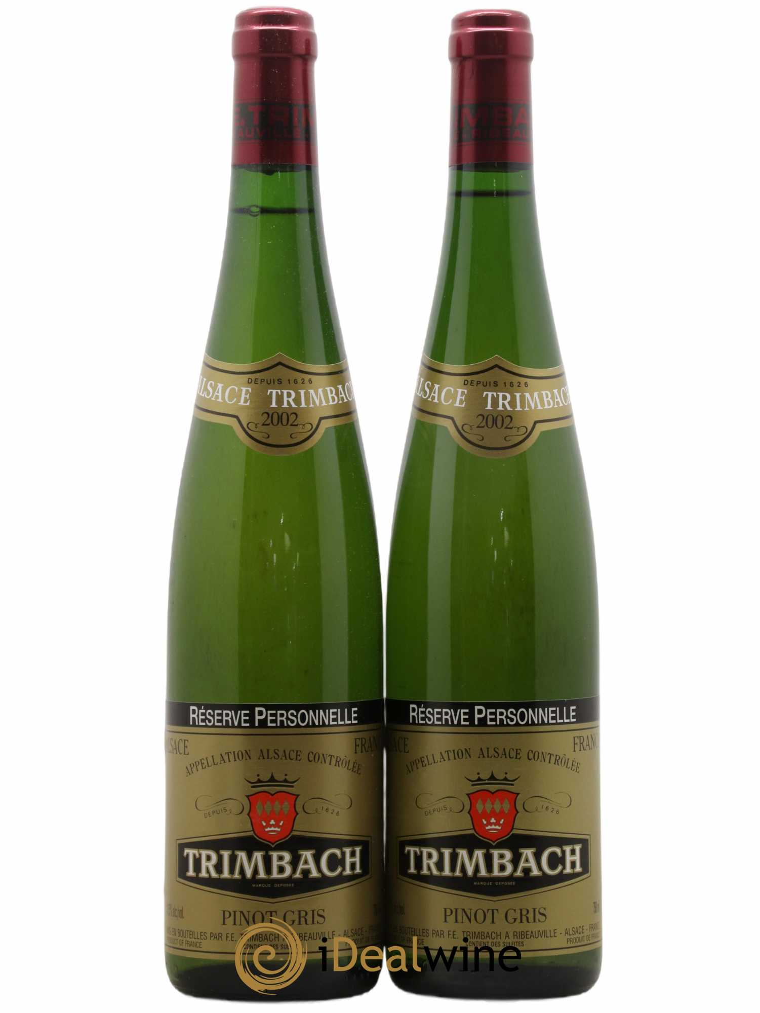 Alsace Pinot Gris Réserve Personnelle Trimbach (Domaine) 2002 - Lot de 2 bouteilles - 0