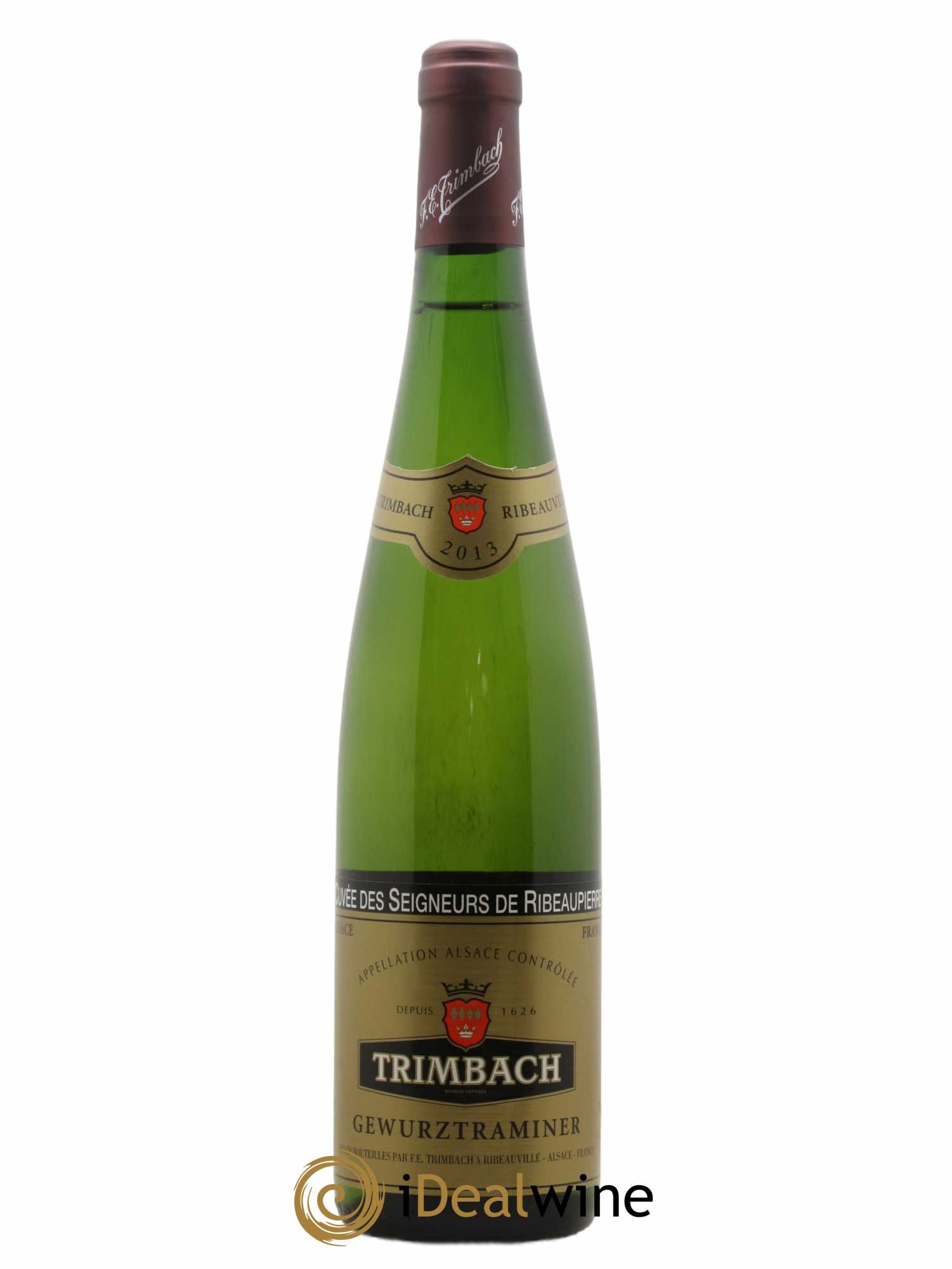 Alsace Gewurztraminer Seigneurs de Ribeaupierre Trimbach (Domaine) 2013 - Lot de 1 bouteille - 0